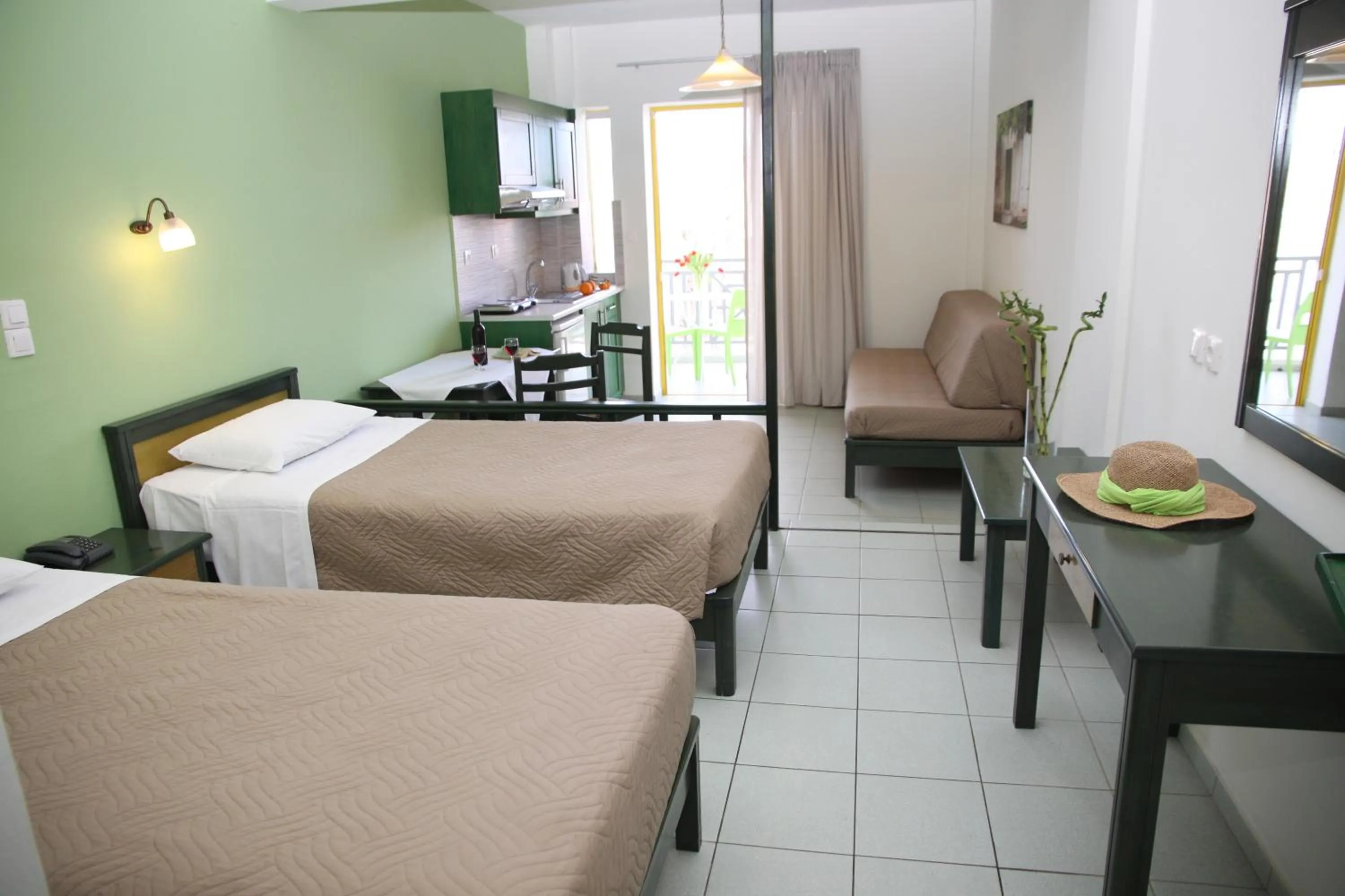 Photo of the whole room, Bed in Apollon Hotel Apartments