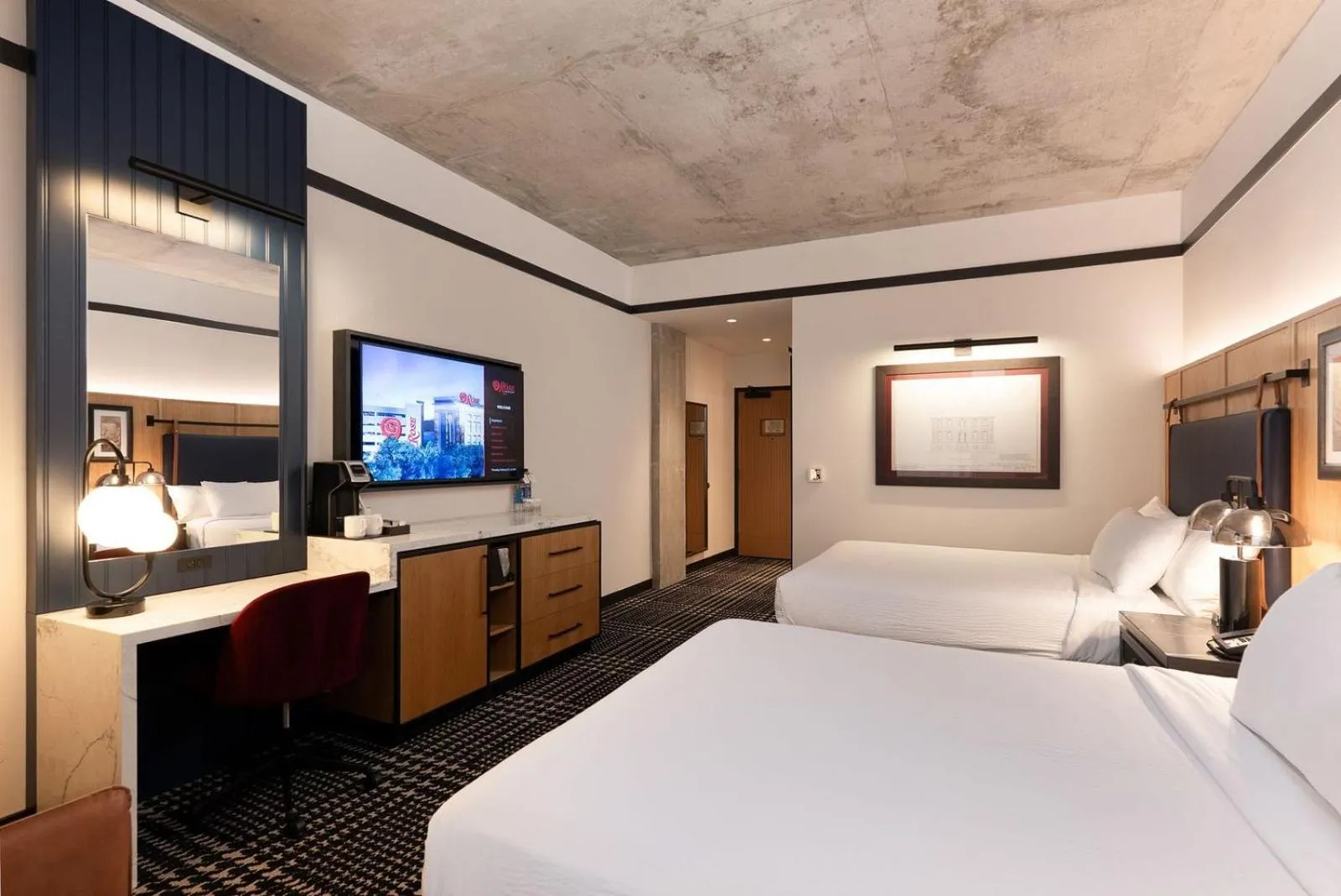 Bed in The Rose Gaming Resort