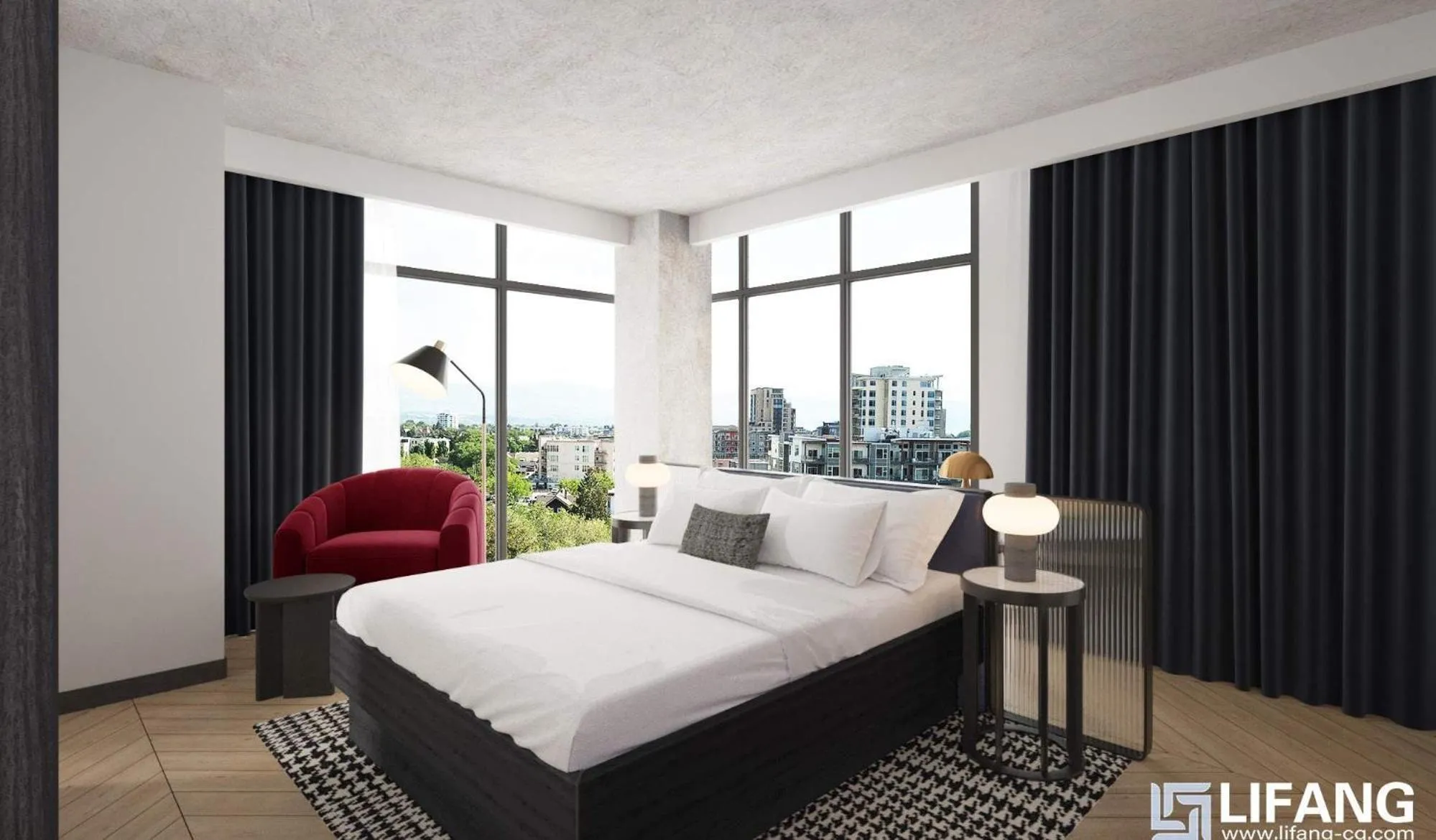 Living room, Bed in The Rose Gaming Resort