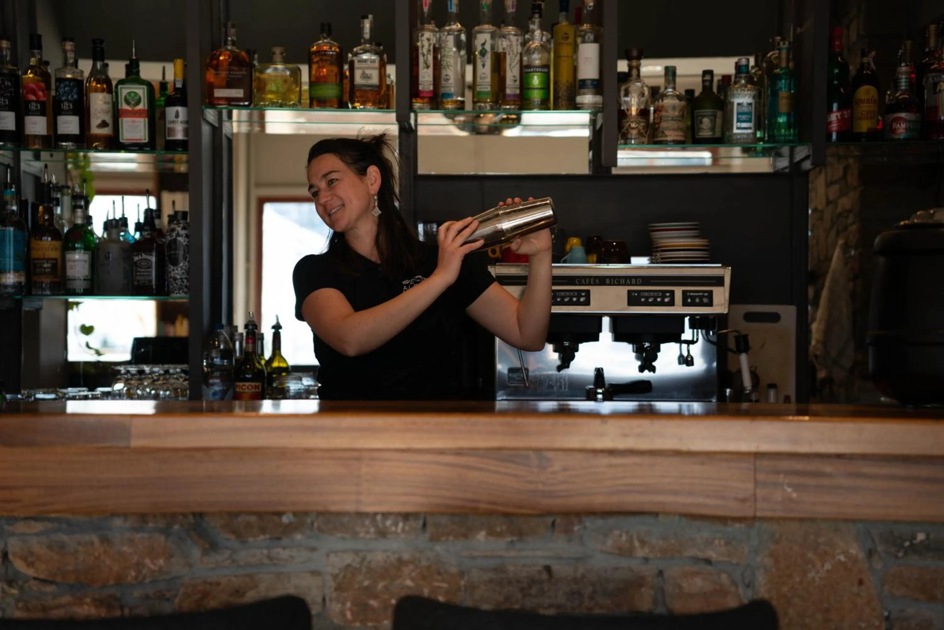 Lounge or bar in Alpeen Hotel