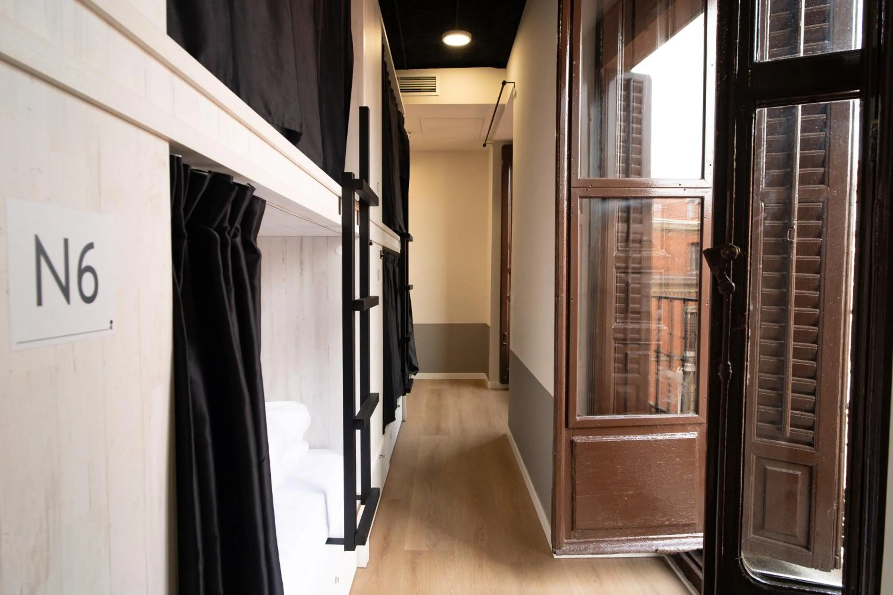 bunk bed in Adventure Hostel Madrid