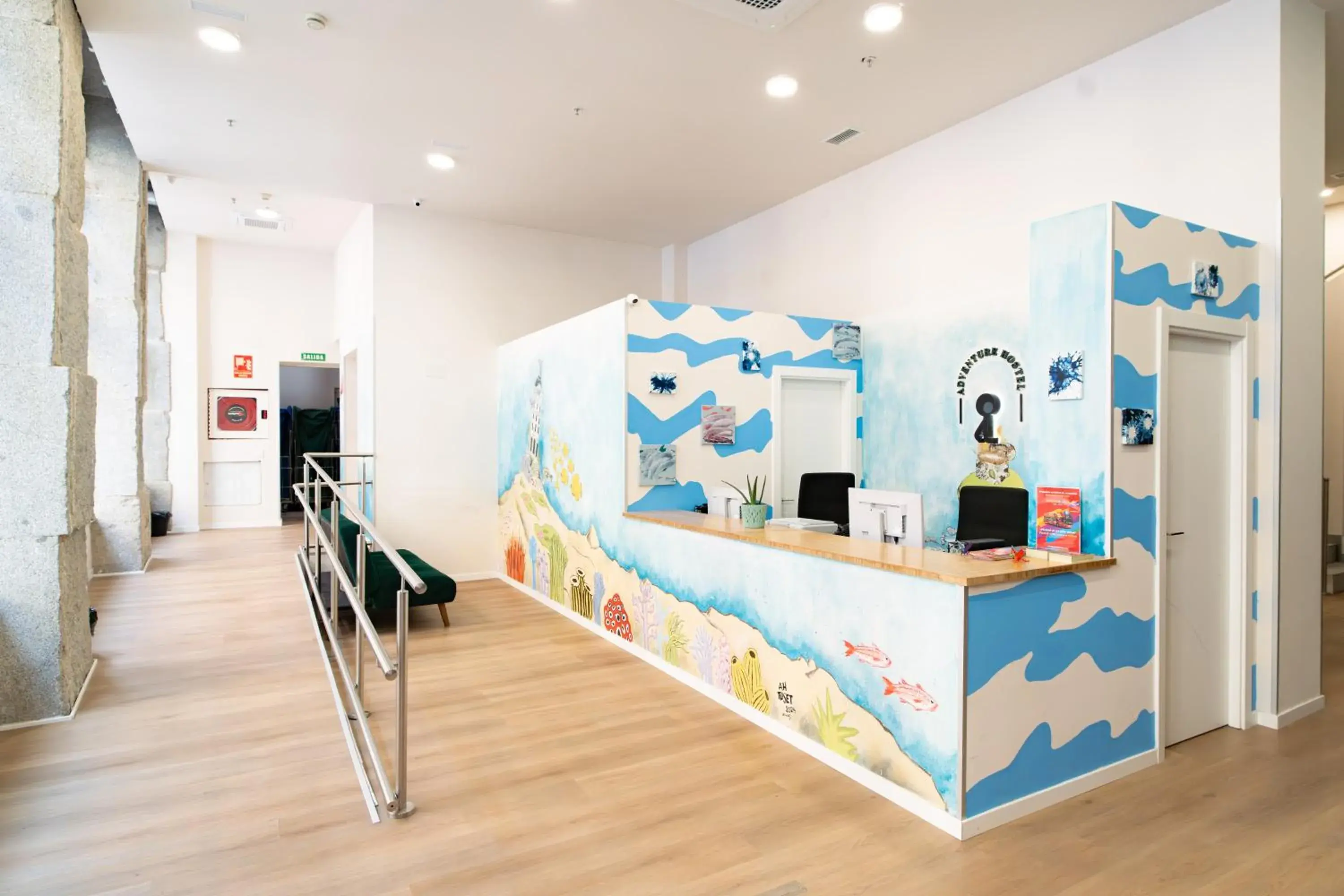 Lobby or reception in Adventure Hostel Madrid Lobby or reception in Adventure Hostel Madrid
