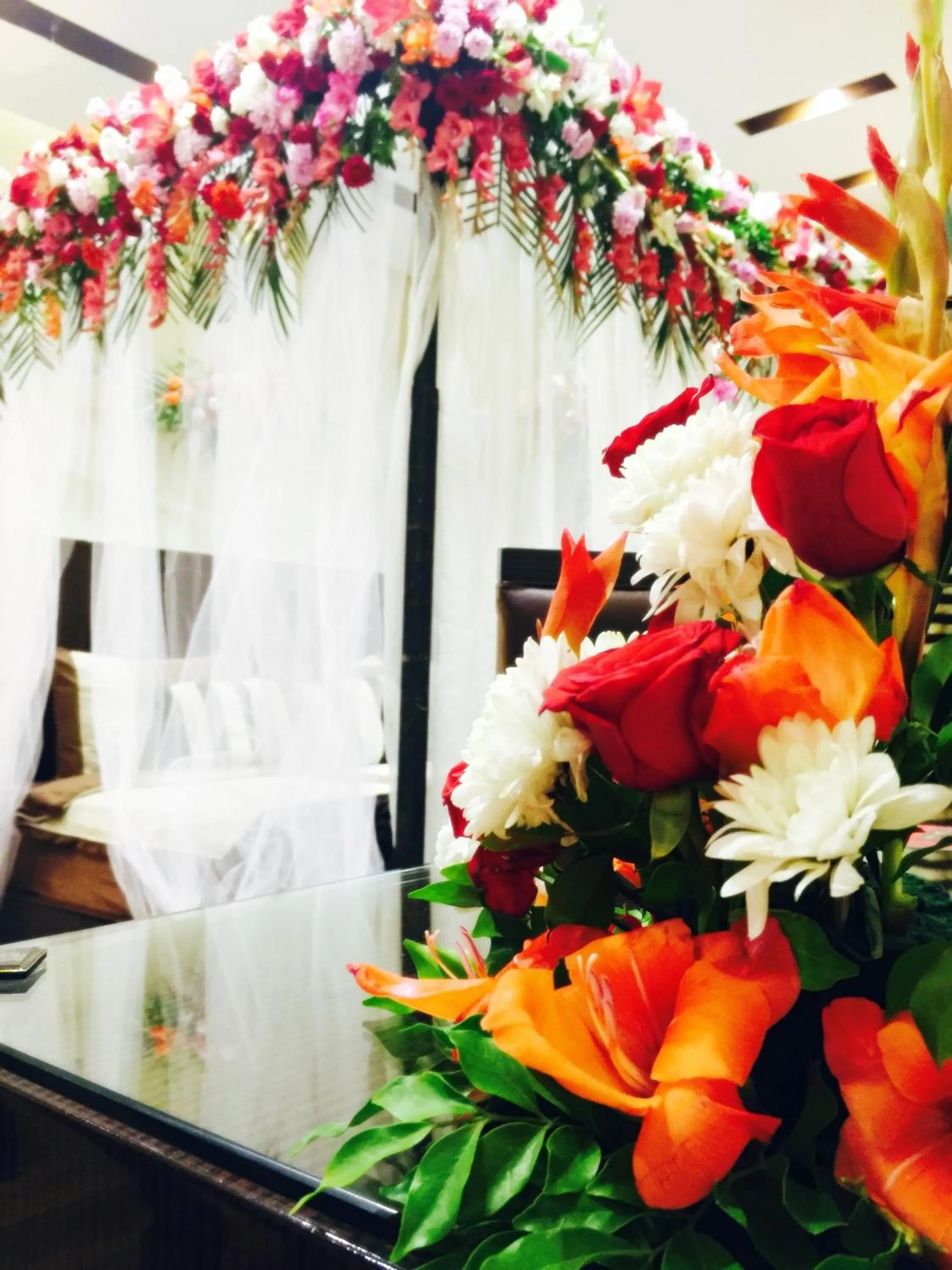 Decorative detail in Royaute Luxury Suites and Hotel Gulberg Lahore