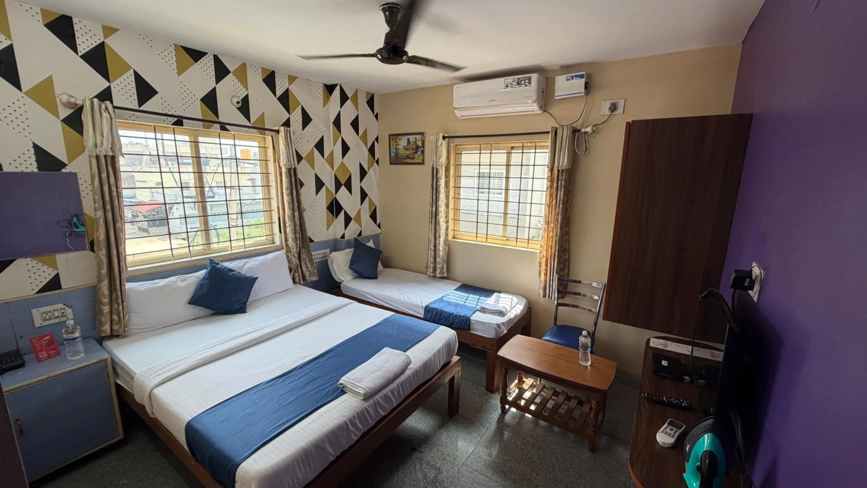 Bed in Hotel Natasha Regency Bangalore Airport