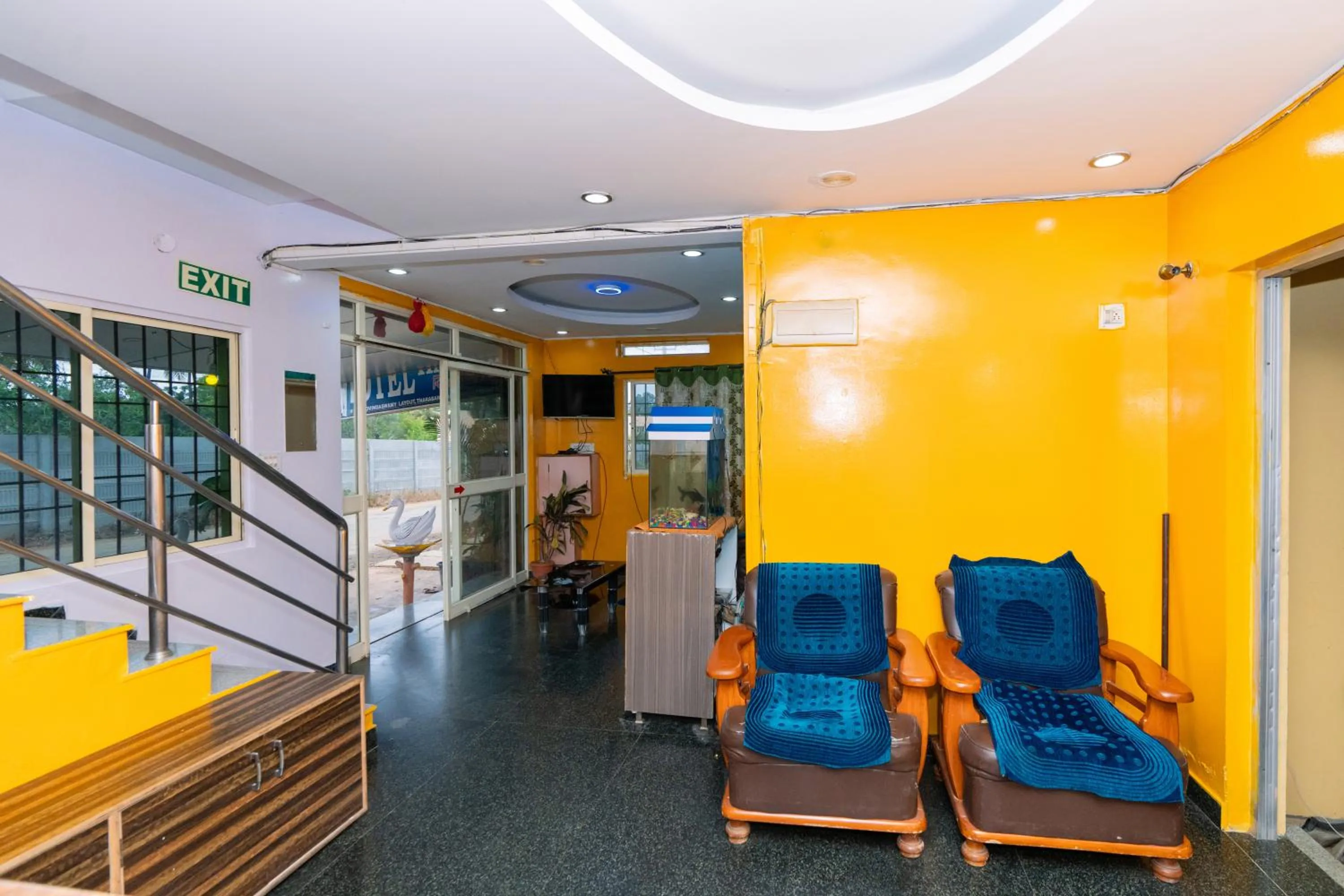 Seating area in Hotel Natasha Regency Bangalore Airport