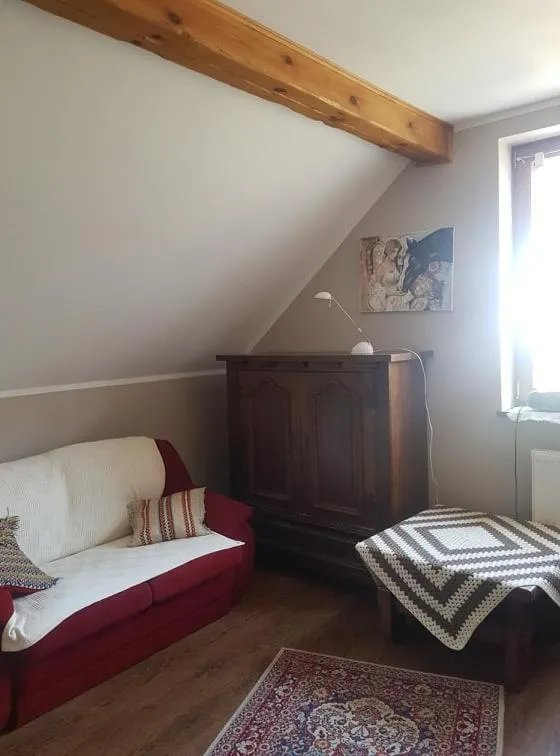 Photo of the whole room, Bed in Kurnik Polski agroturystyka