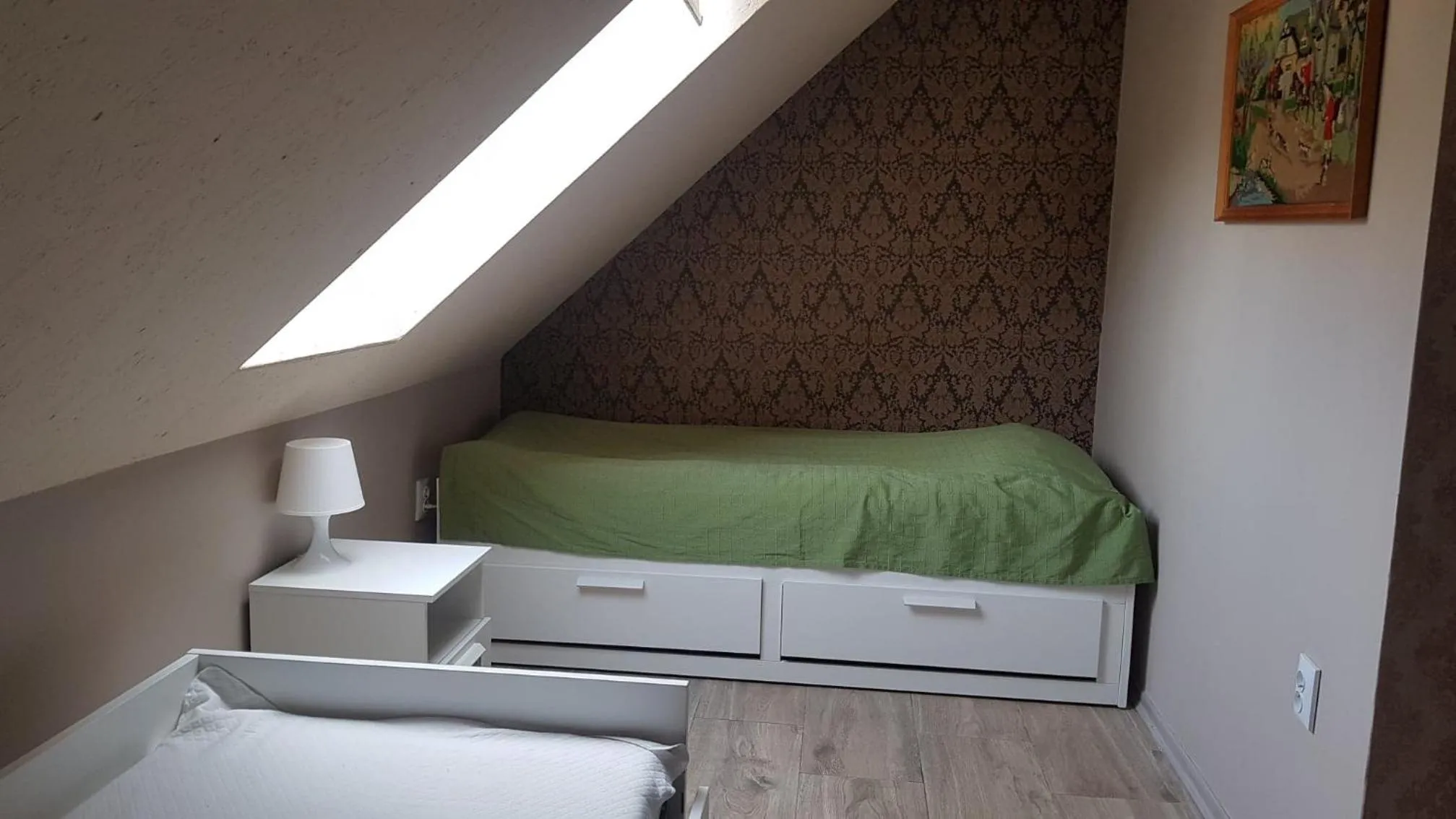 Bed in Kurnik Polski agroturystyka