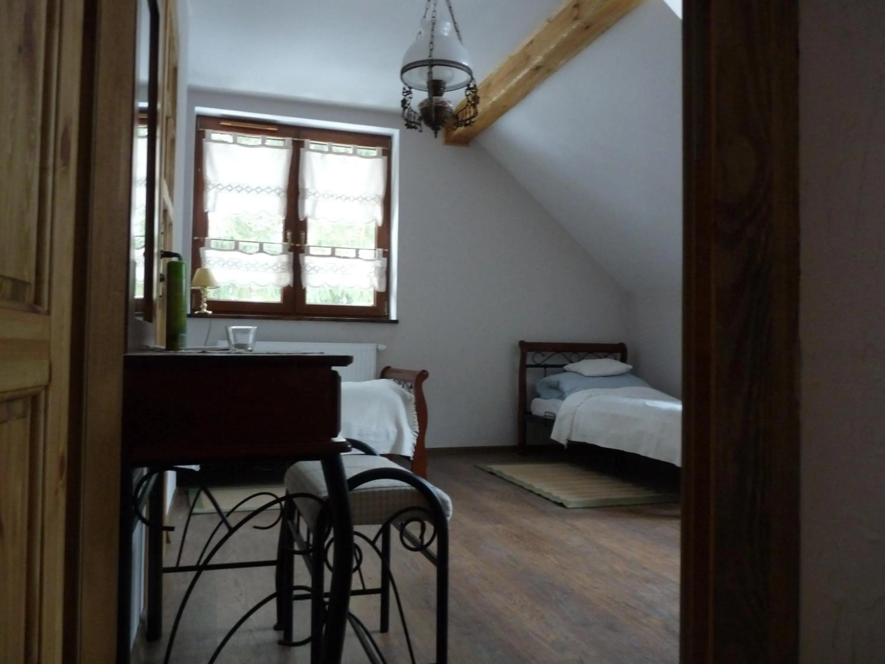 Photo of the whole room, Bed in Kurnik Polski agroturystyka