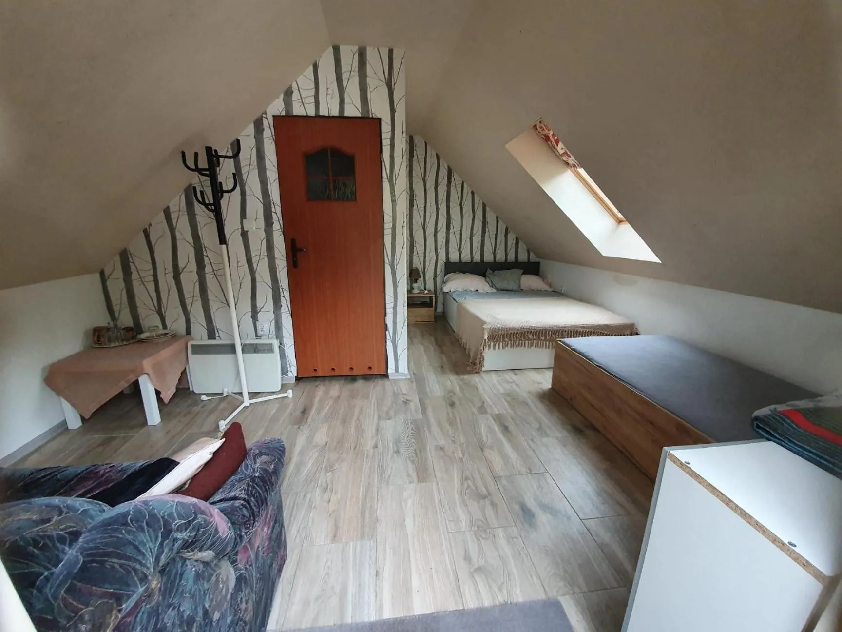 Bed in Kurnik Polski agroturystyka