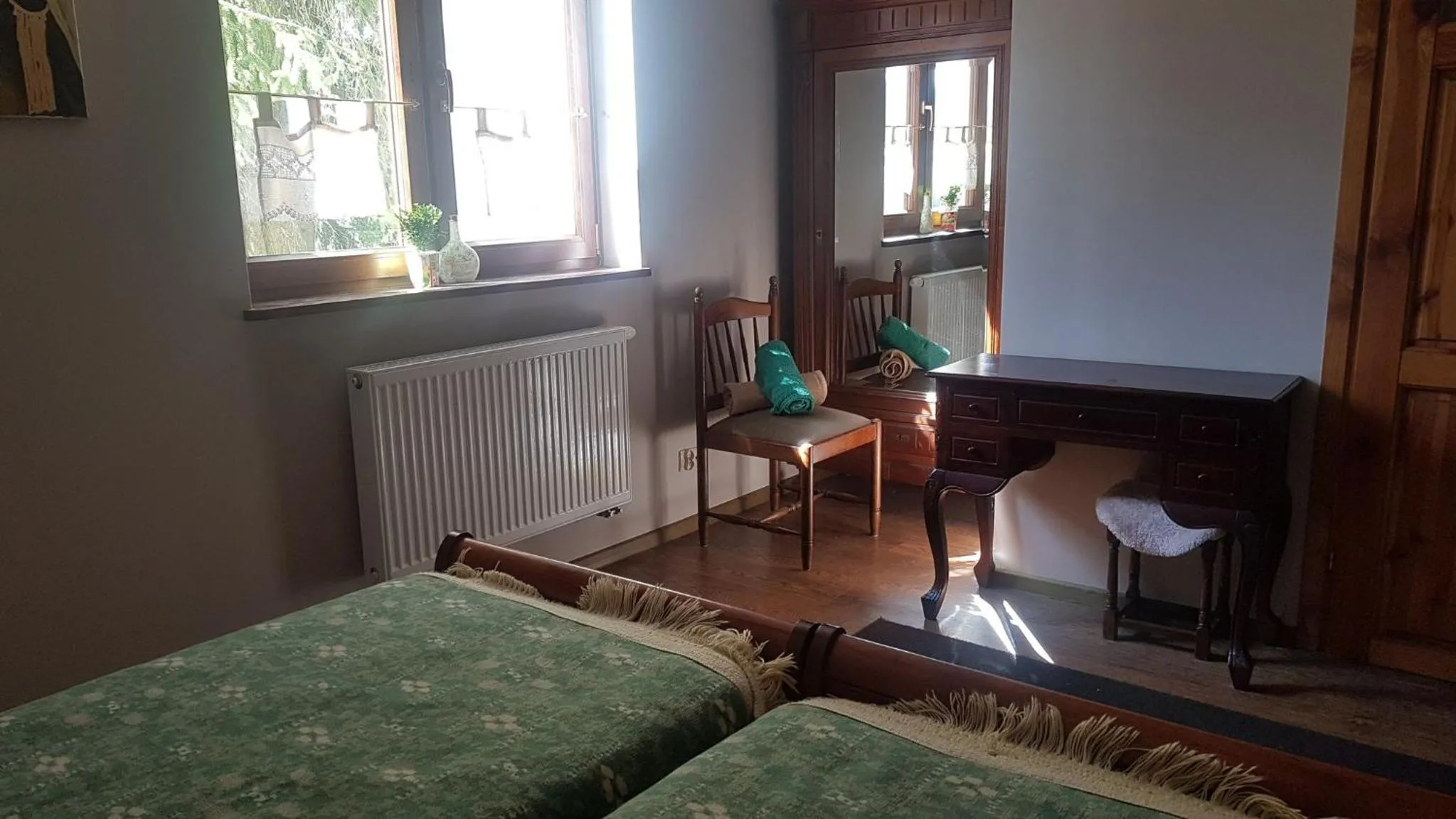 Photo of the whole room, Bed in Kurnik Polski agroturystyka