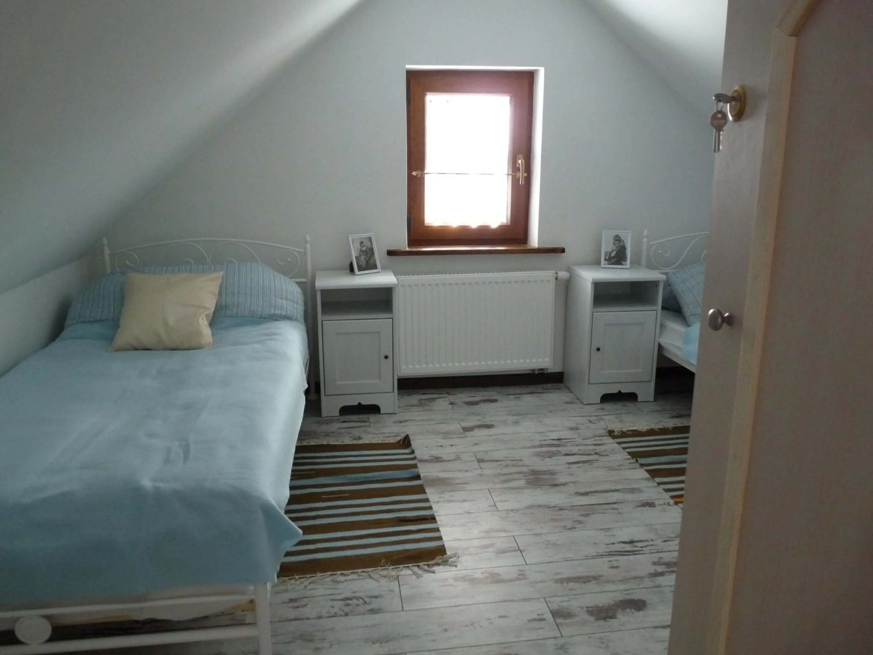 Photo of the whole room, Bed in Kurnik Polski agroturystyka