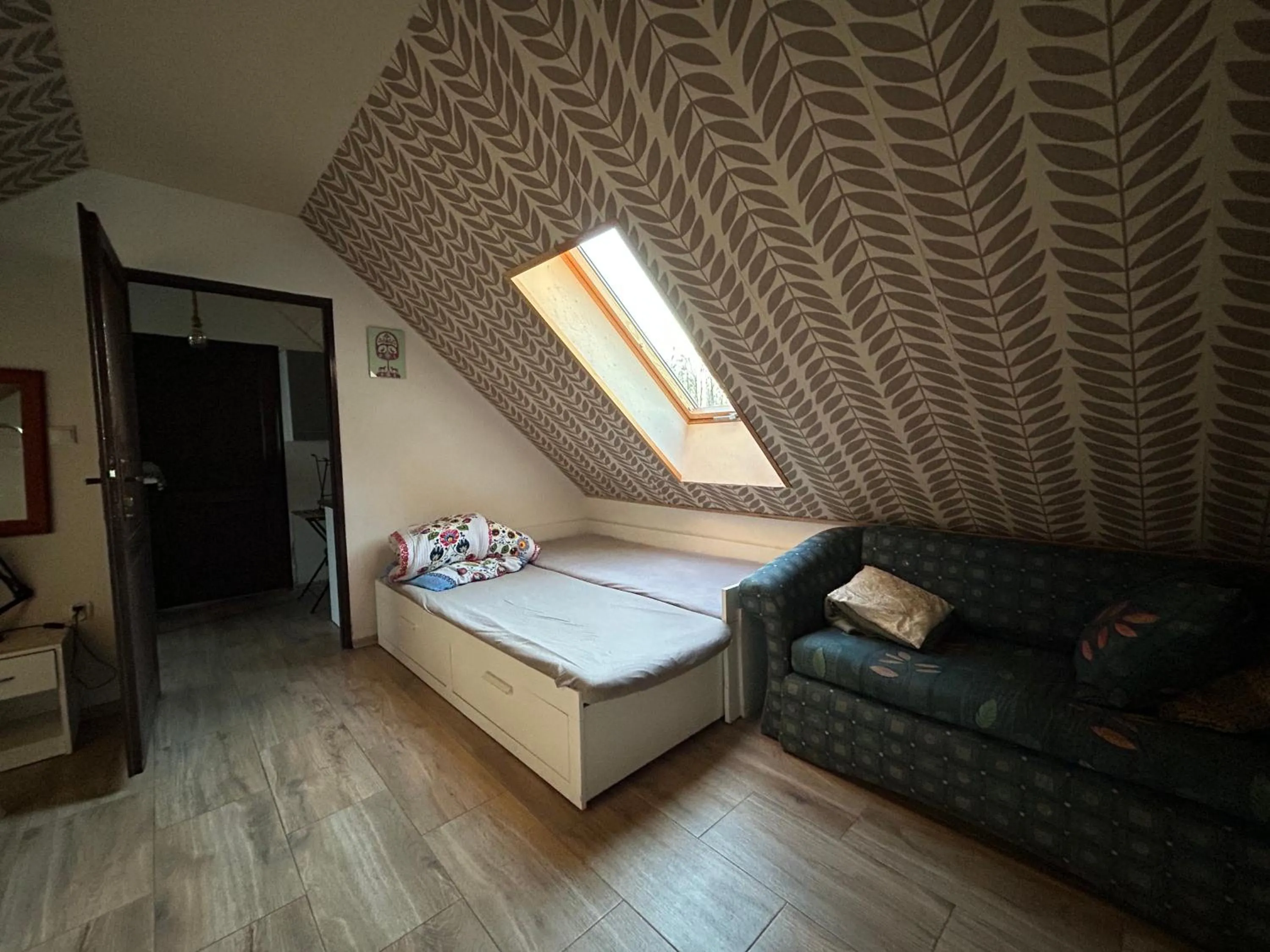 Bed in Kurnik Polski agroturystyka