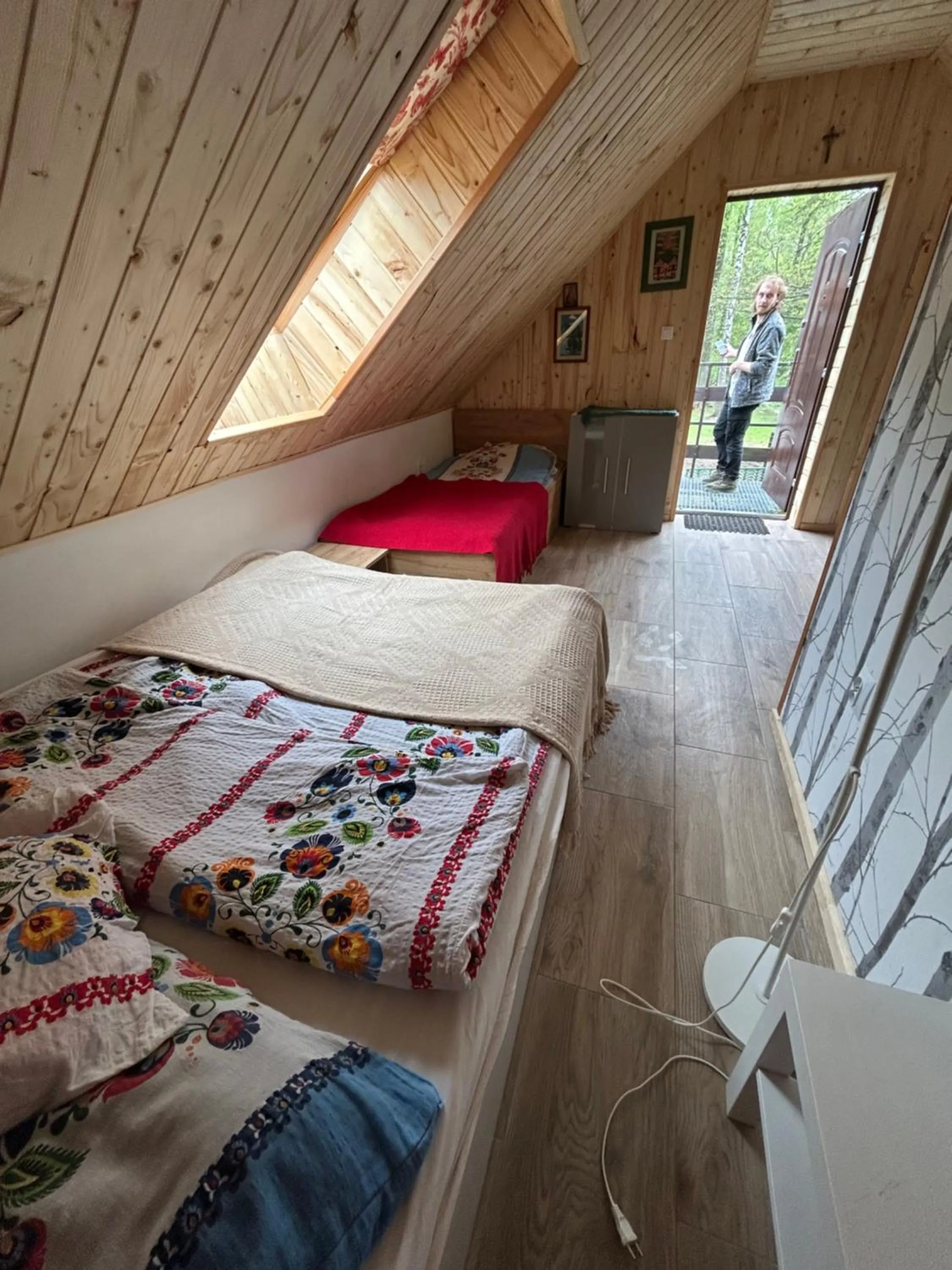 Bed in Kurnik Polski agroturystyka