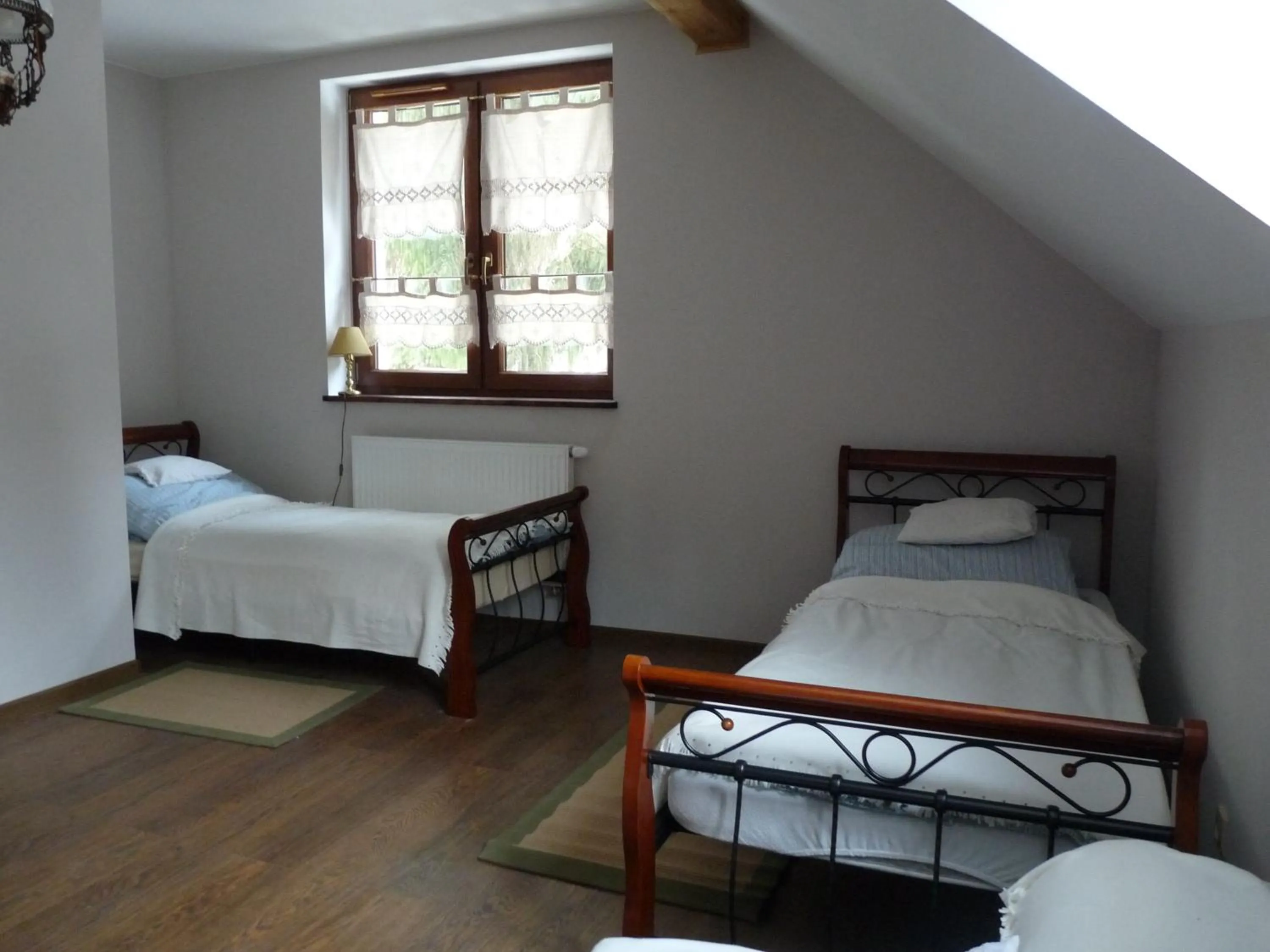Photo of the whole room, Bed in Kurnik Polski agroturystyka