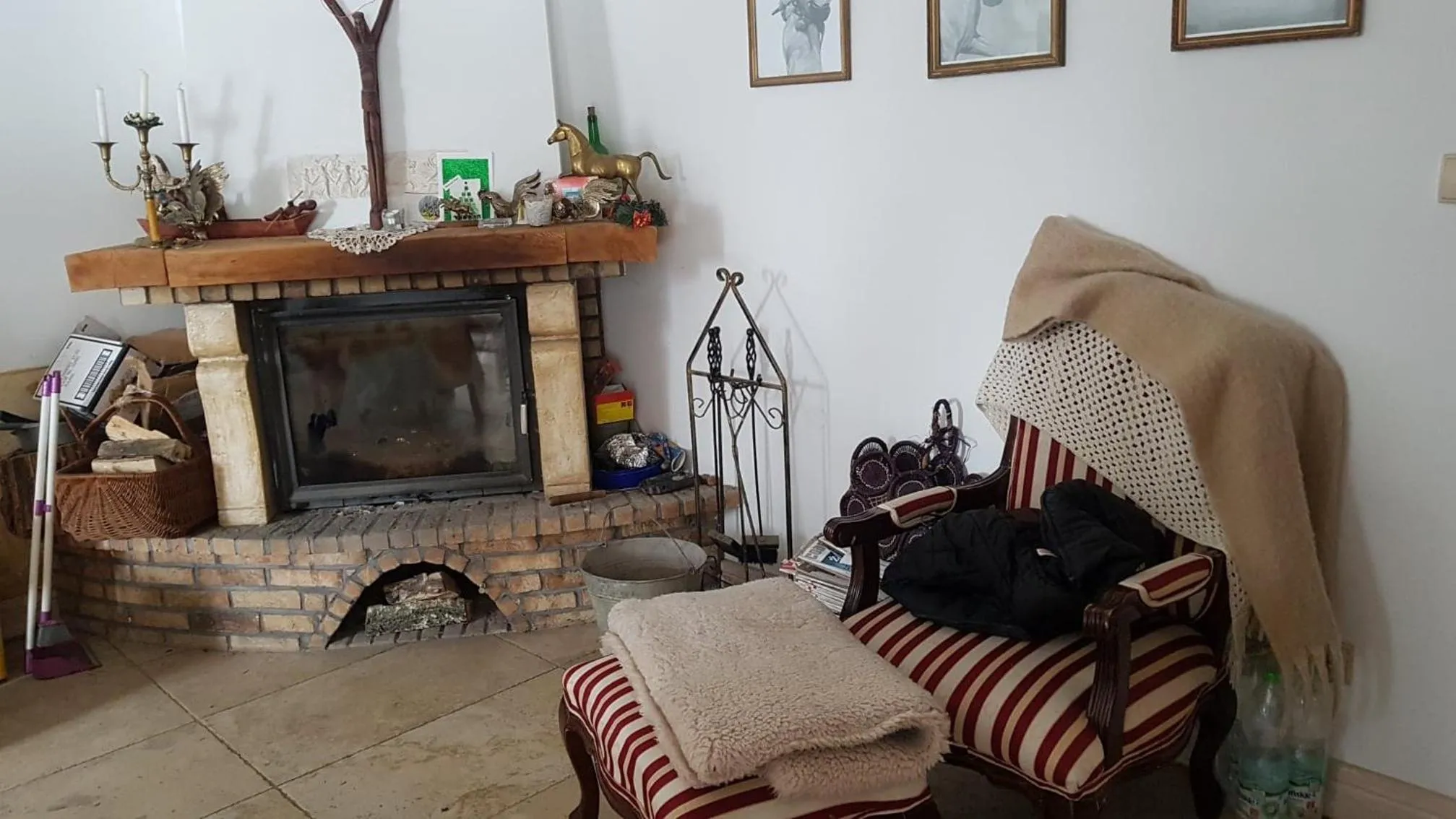 Living room in Kurnik Polski agroturystyka