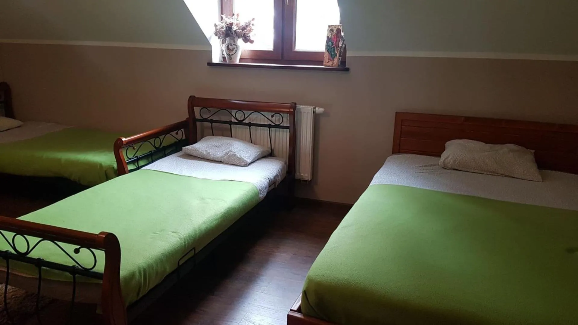 Photo of the whole room, Bed in Kurnik Polski agroturystyka