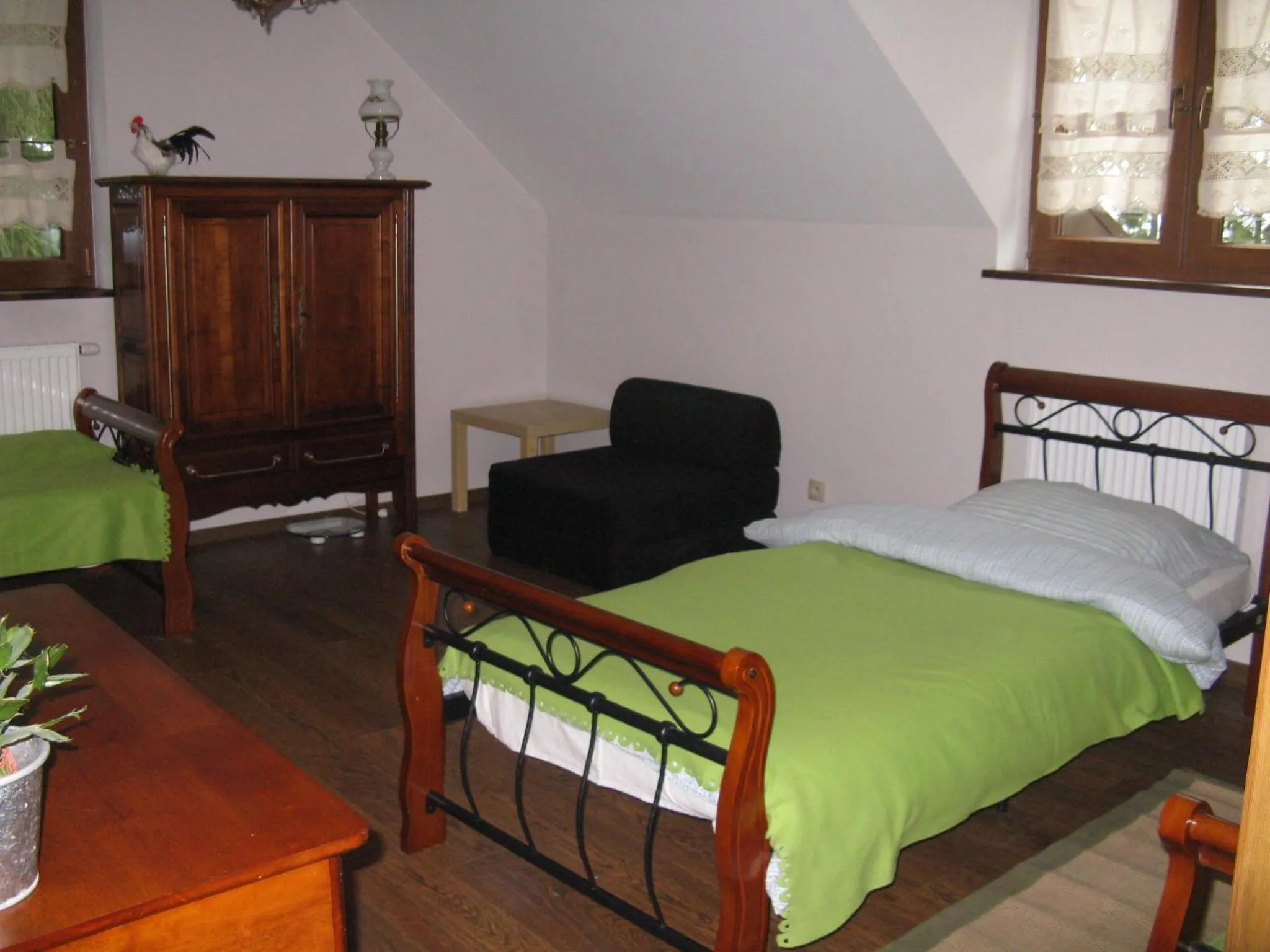 Photo of the whole room, Bed in Kurnik Polski agroturystyka
