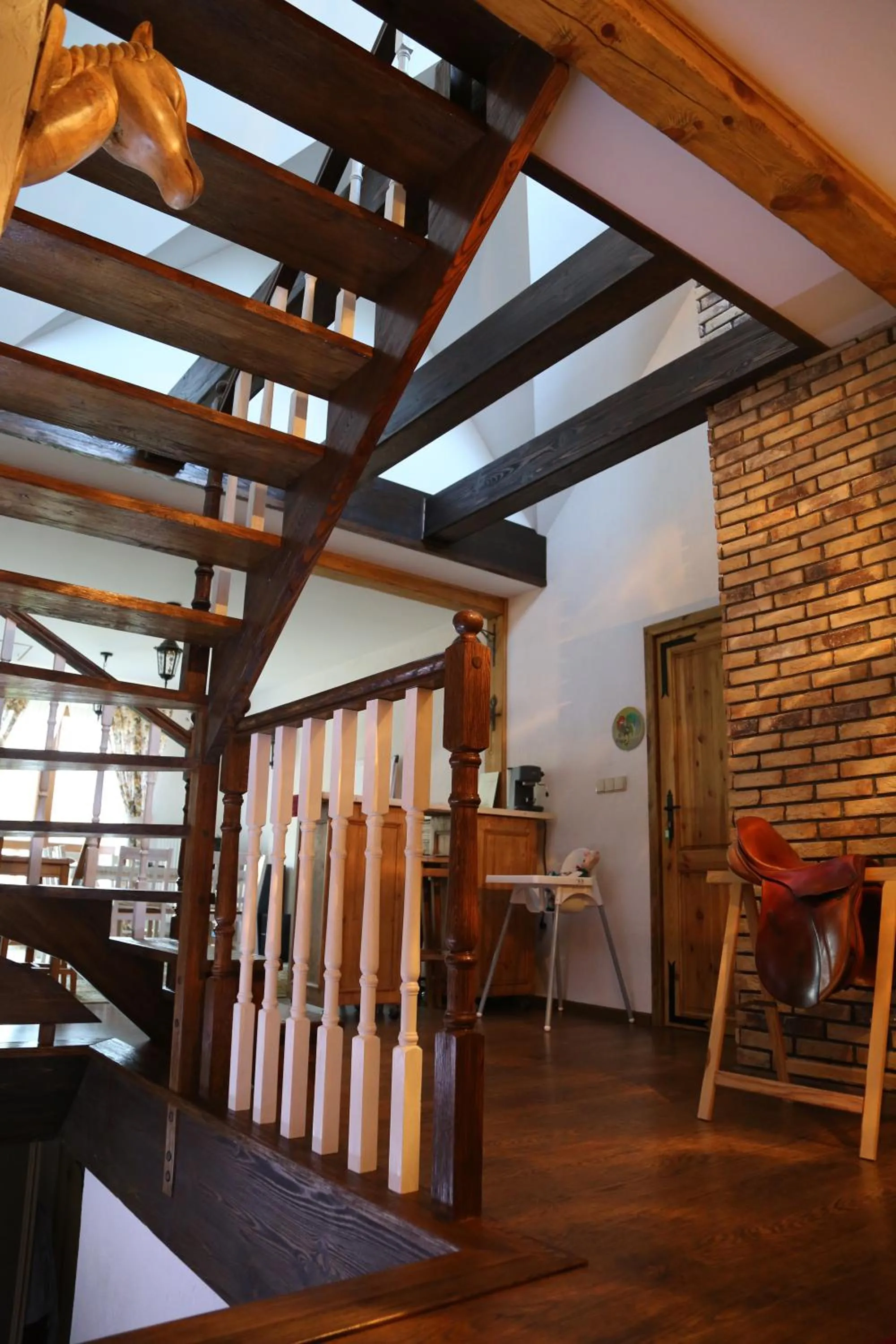 Lobby or reception in Kurnik Polski agroturystyka