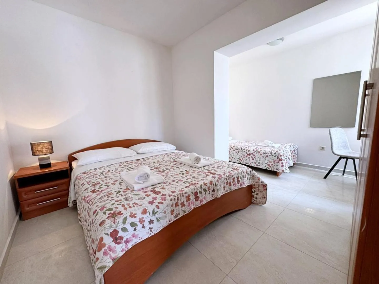 Bed in Apartments Scheich