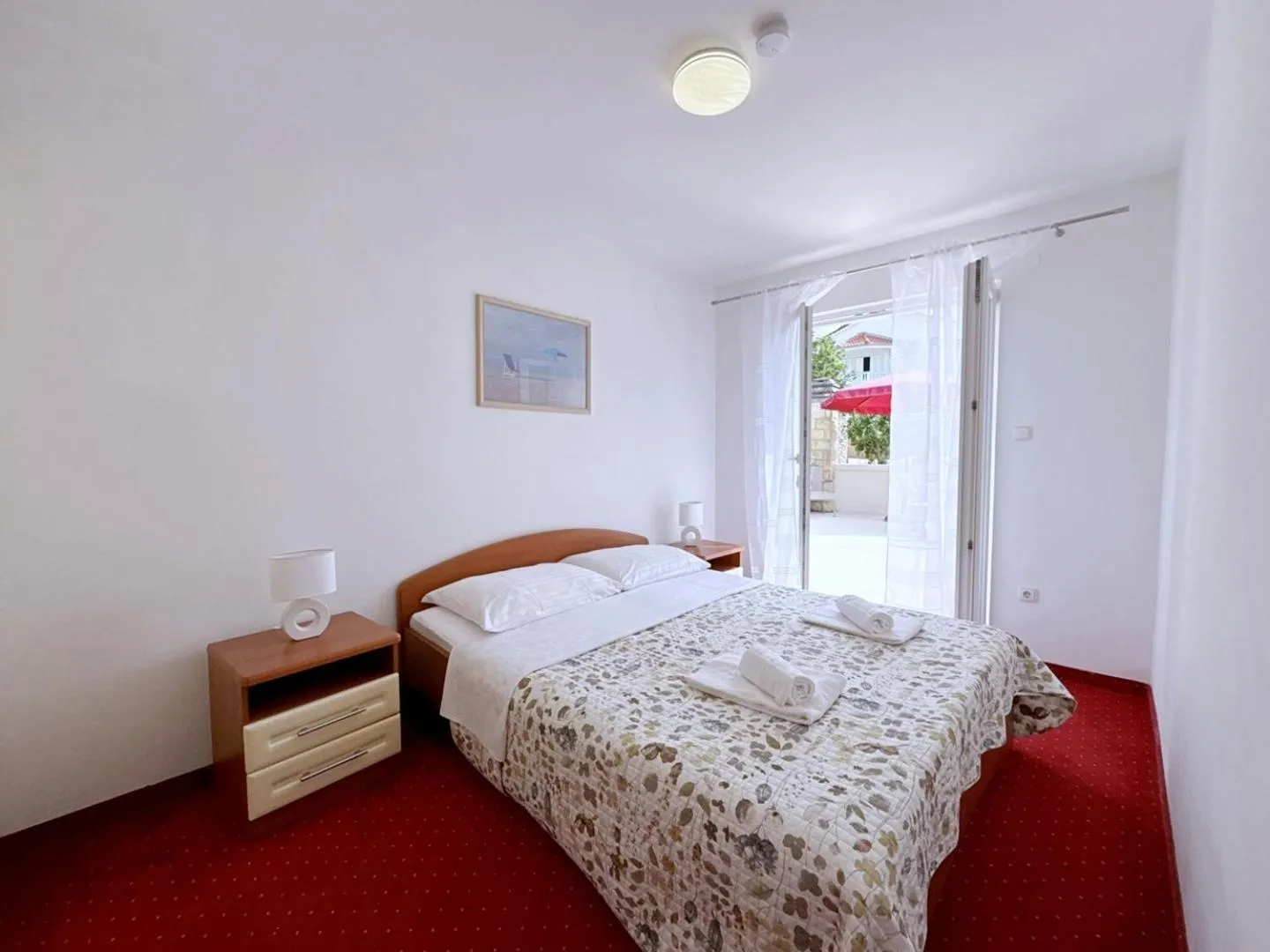 Bed in Apartments Scheich
