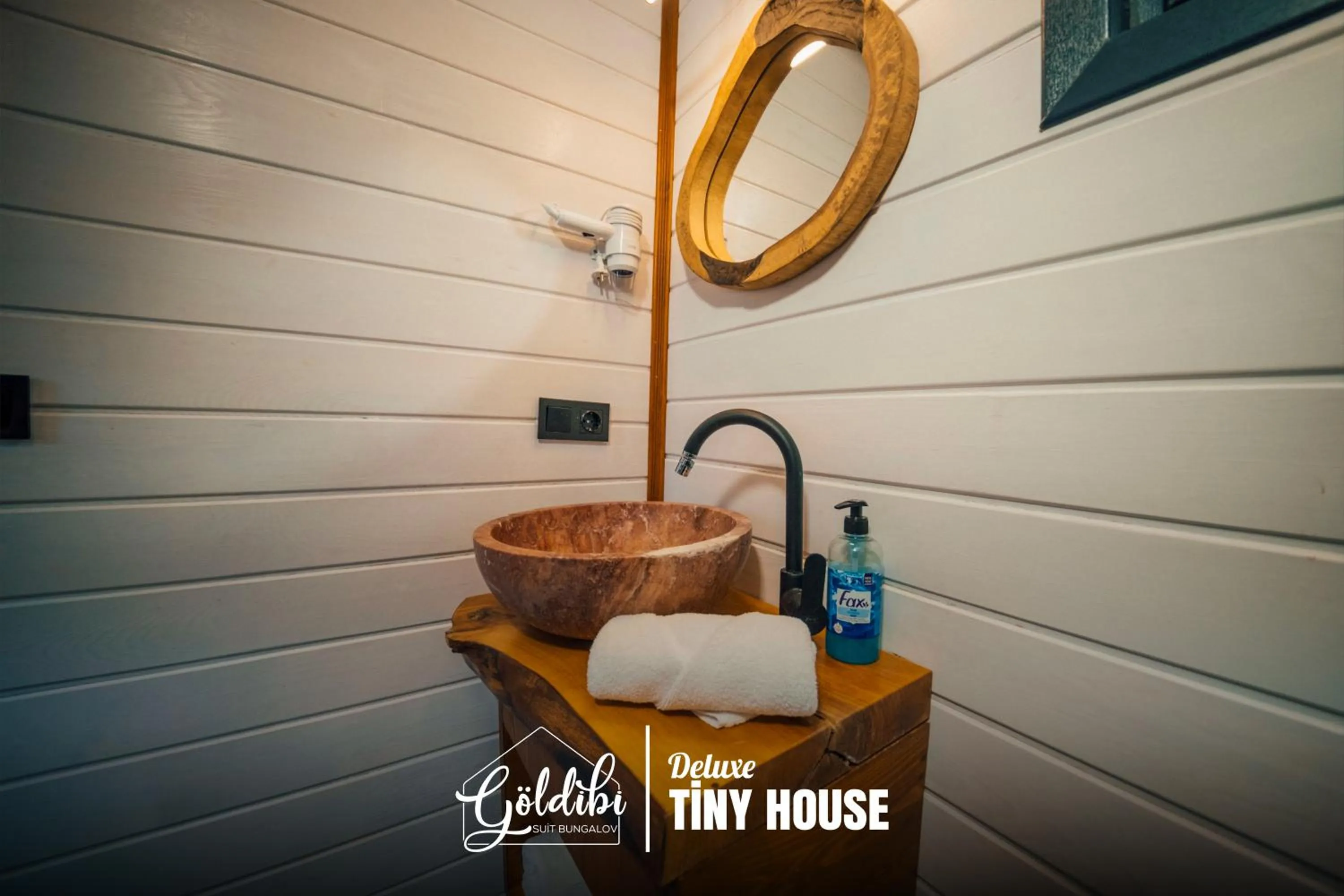 Bathroom in Sapanca Göldibi Suit Bungalov