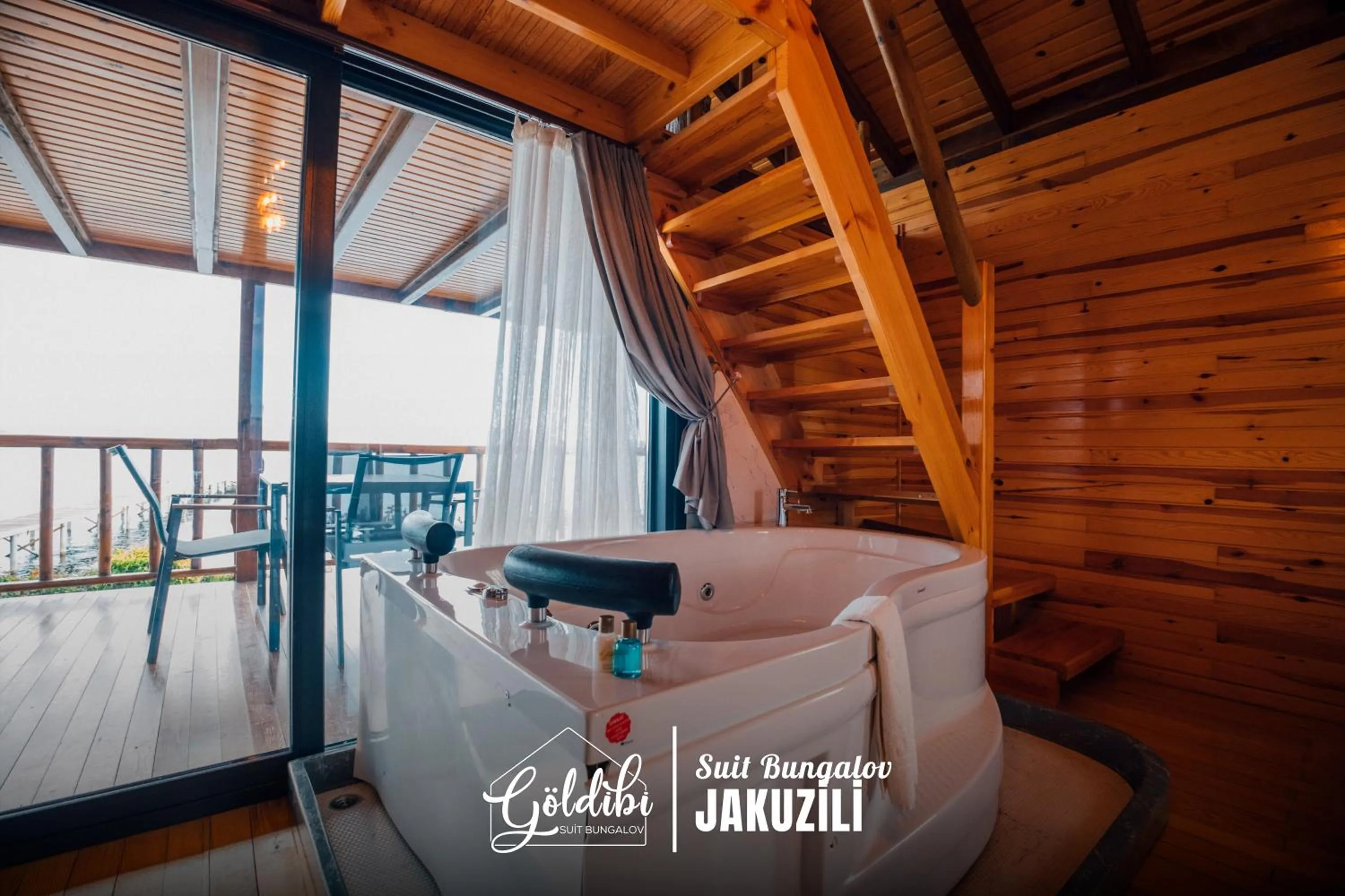 Balcony/Terrace in Sapanca Göldibi Suit Bungalov