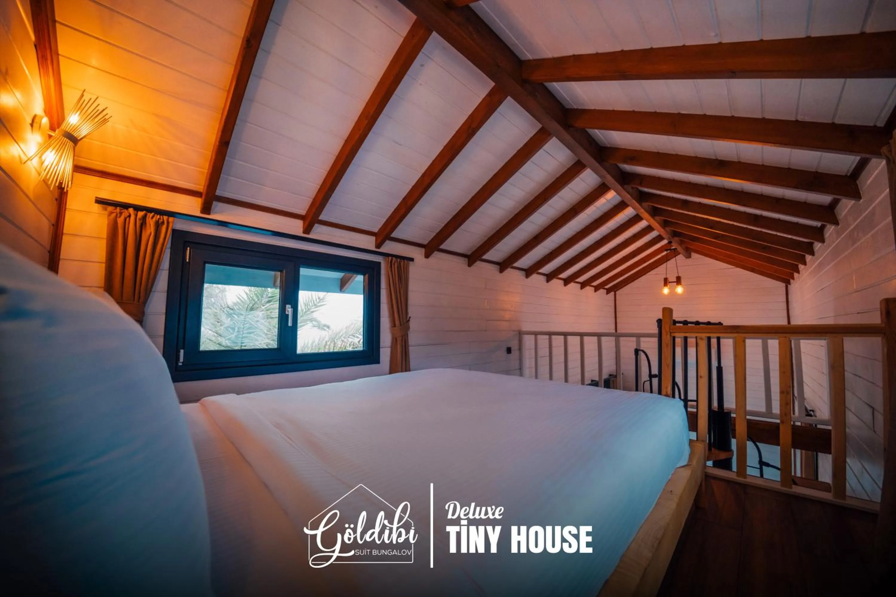 Bed in Sapanca Göldibi Suit Bungalov
