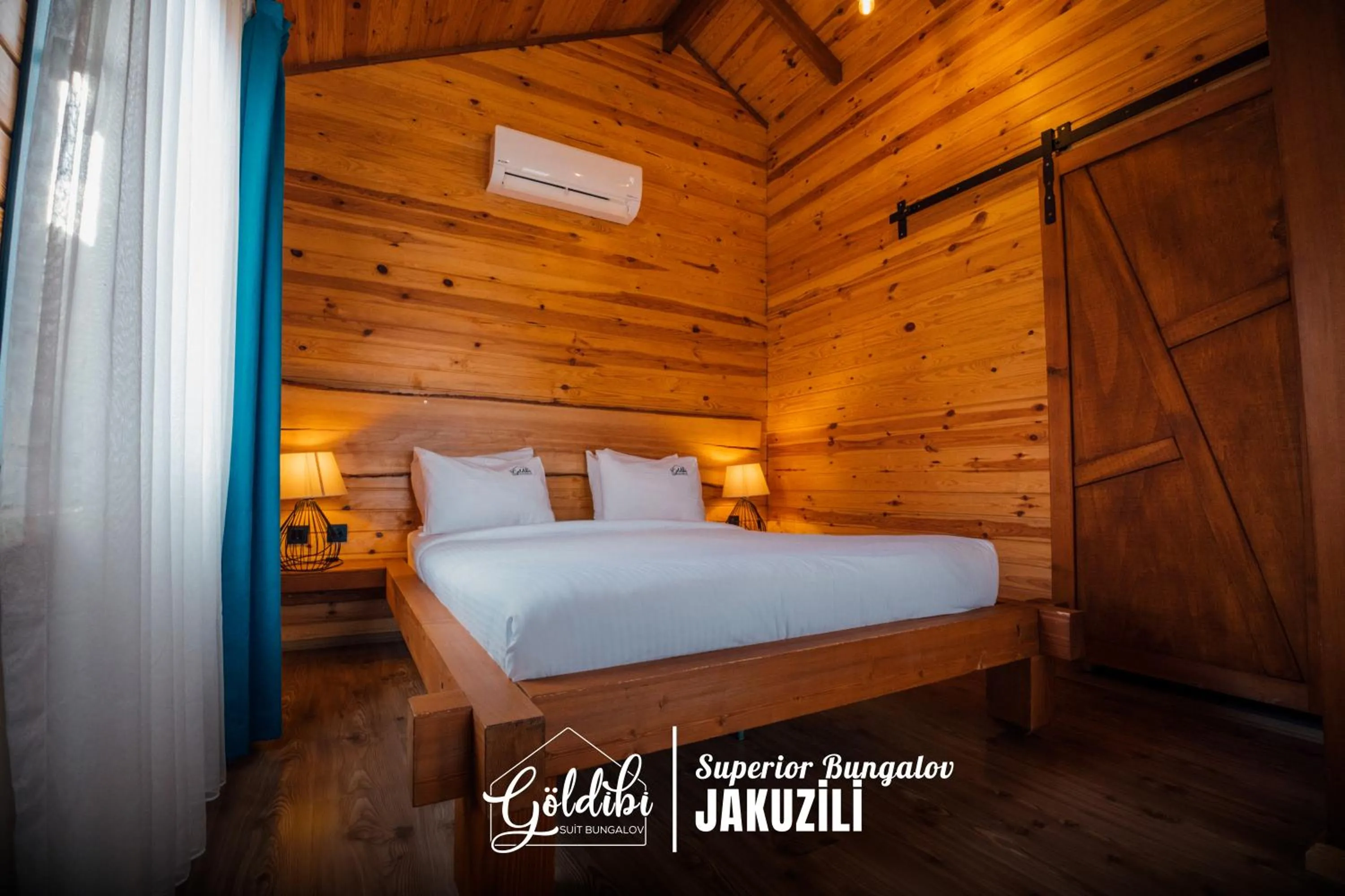 Bed in Sapanca Göldibi Suit Bungalov