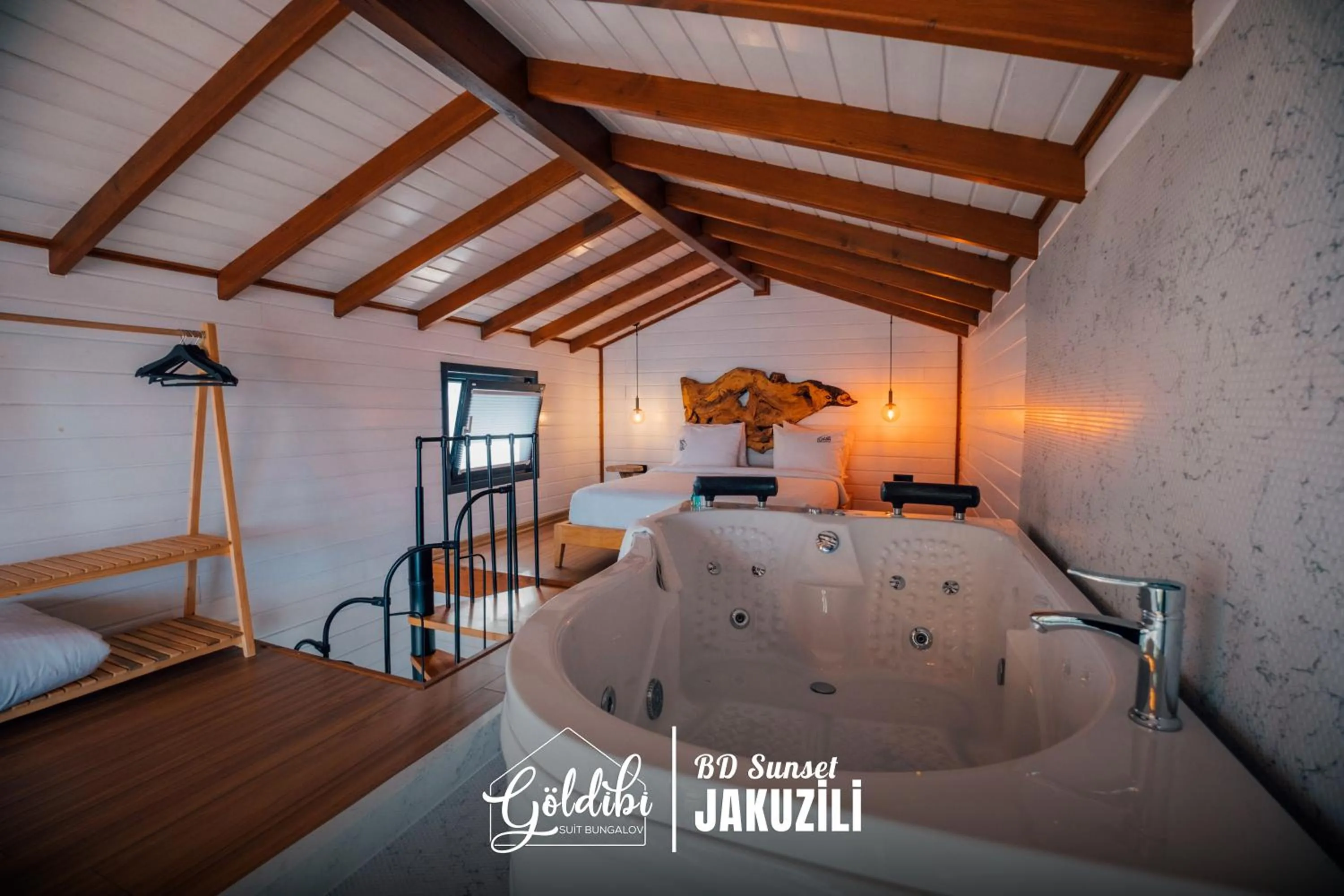 Photo of the whole room, Bed in Sapanca Göldibi Suit Bungalov