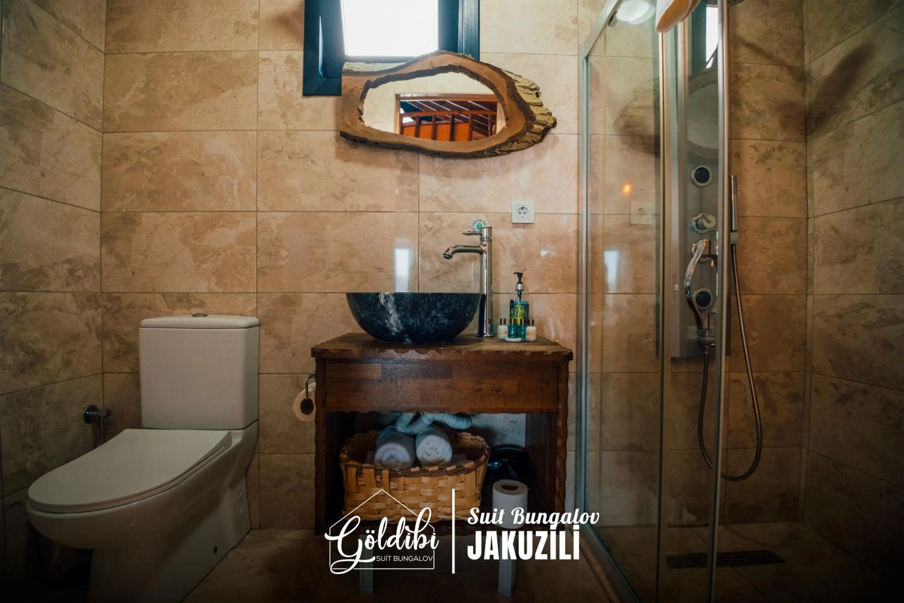 Shower in Sapanca Göldibi Suit Bungalov