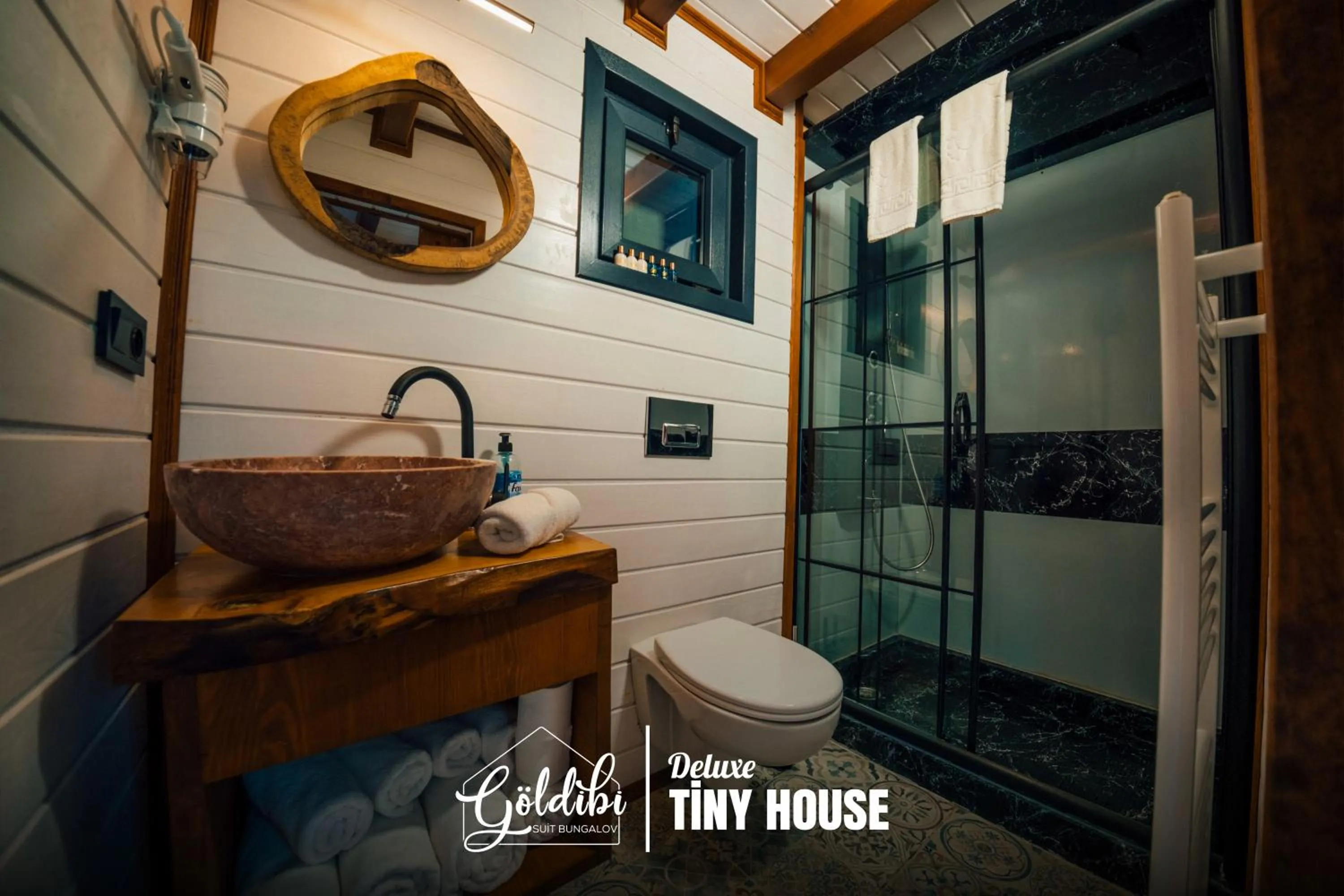 Shower in Sapanca Göldibi Suit Bungalov