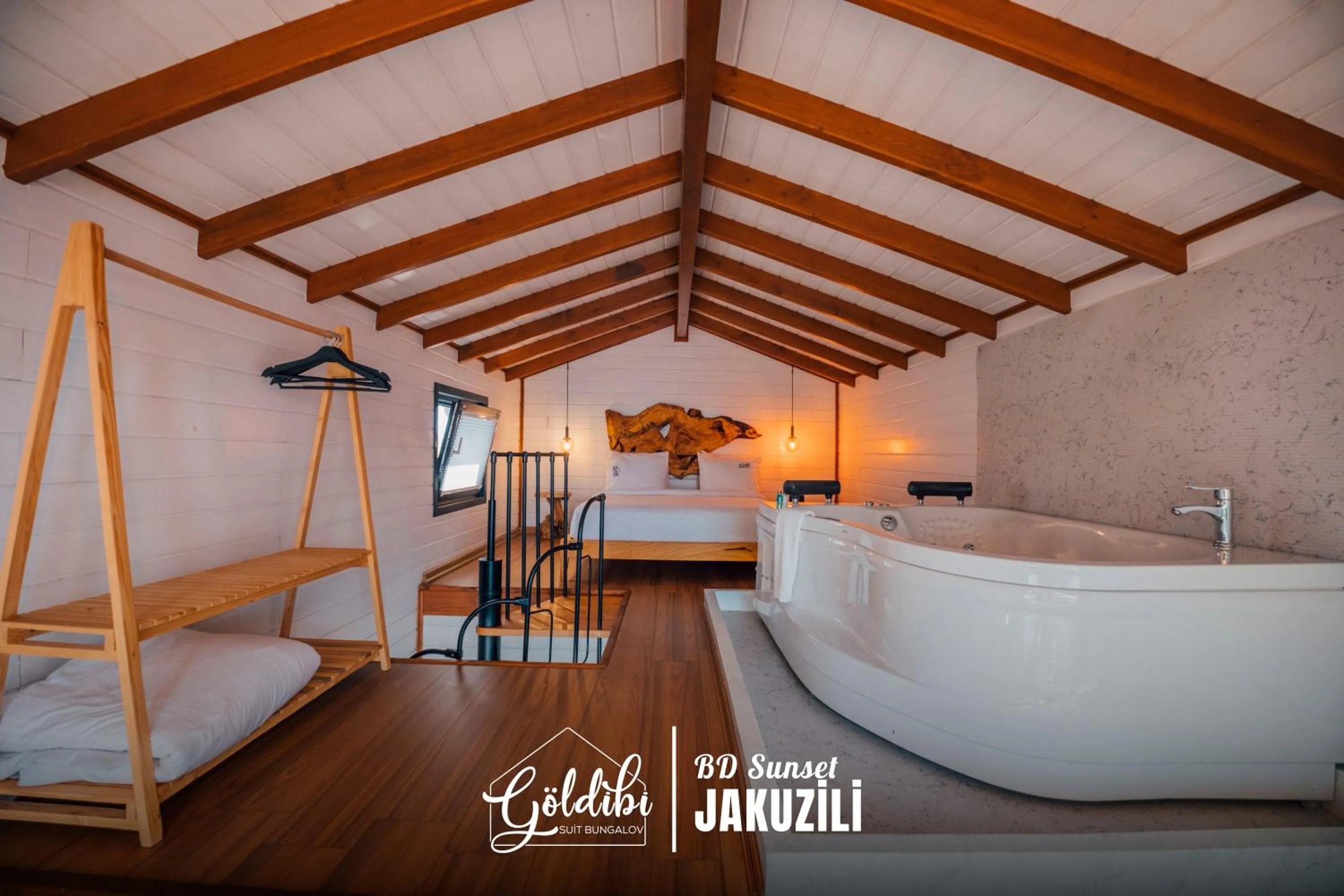 Photo of the whole room, Bed in Sapanca Göldibi Suit Bungalov
