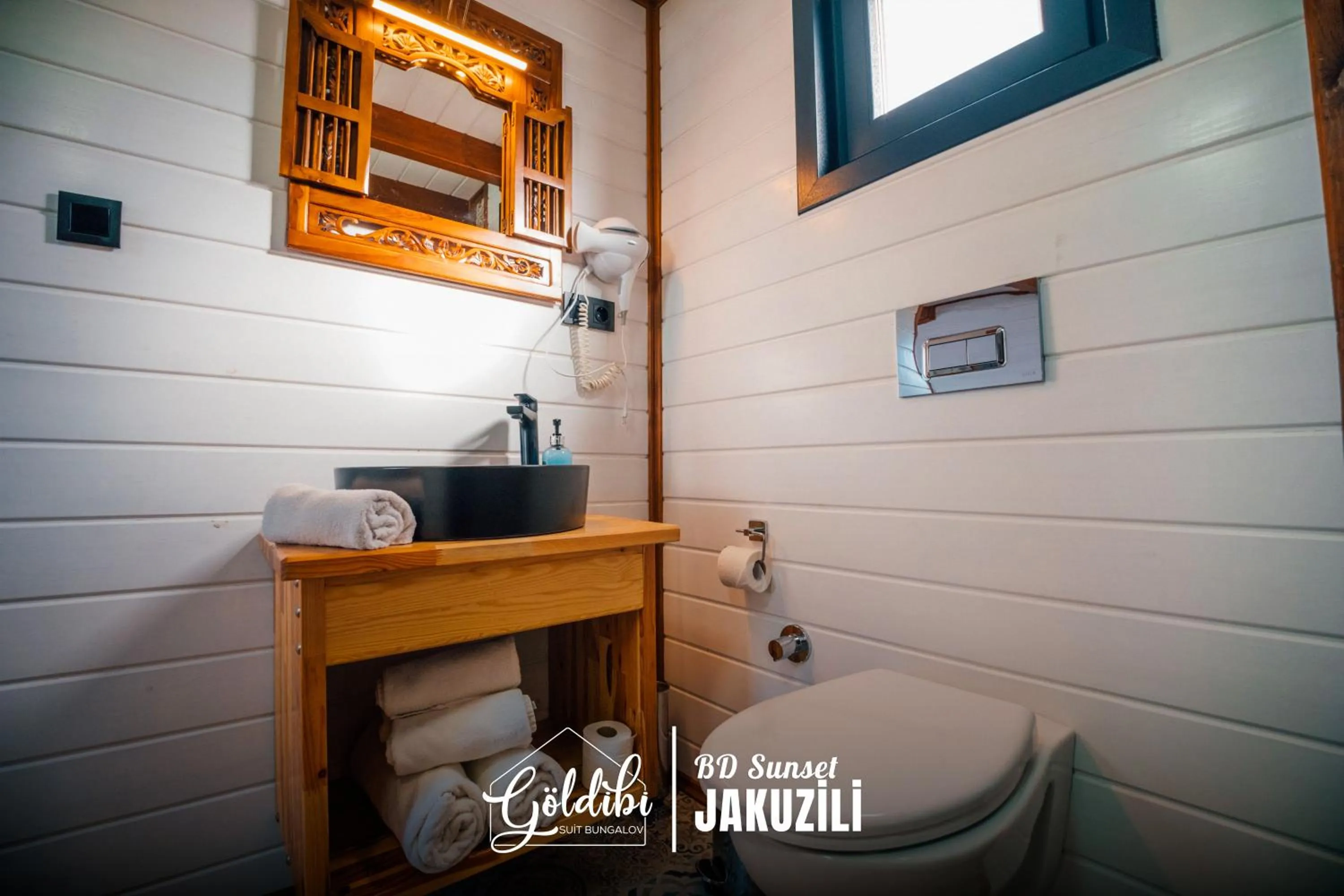 Bathroom in Sapanca Göldibi Suit Bungalov