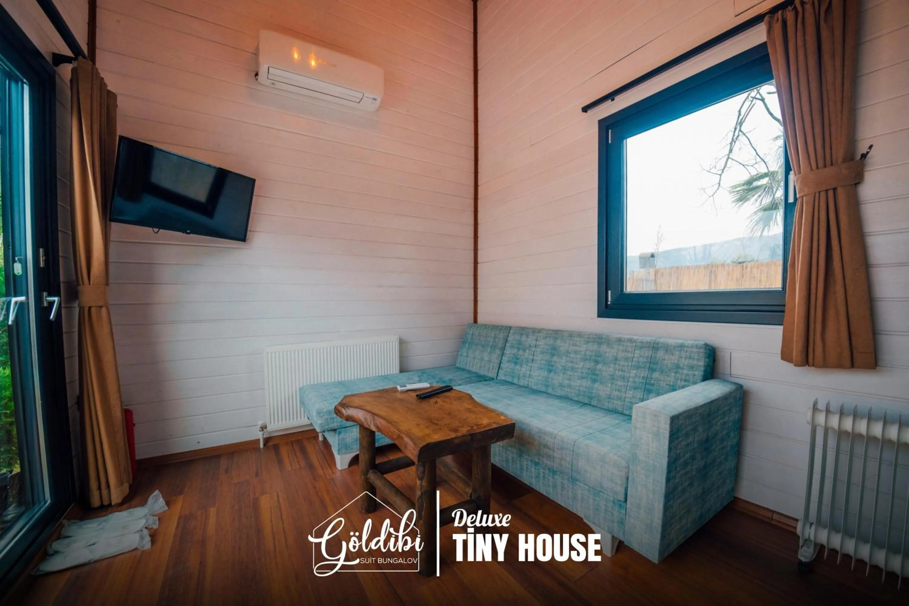 Seating area in Sapanca Göldibi Suit Bungalov