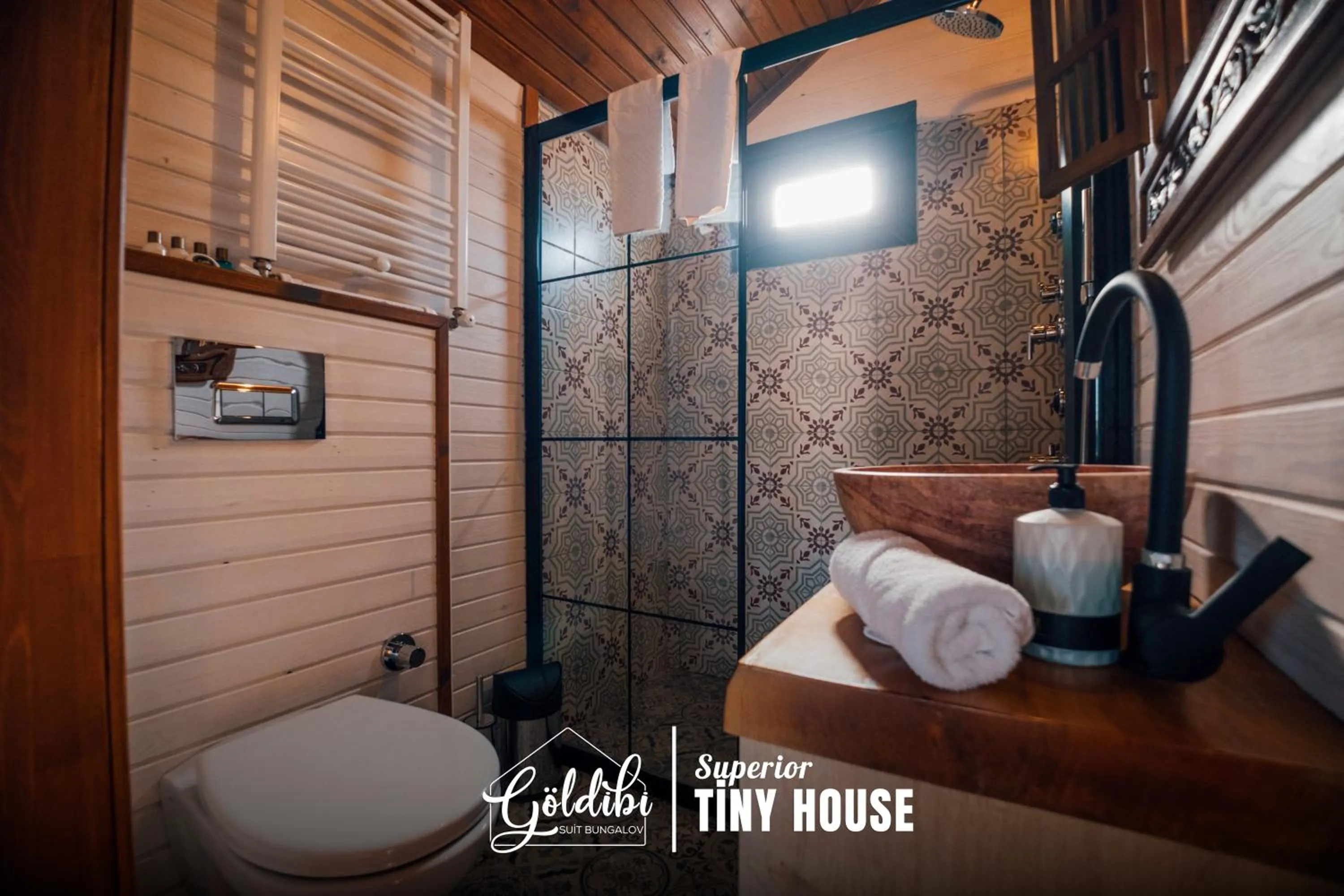 Shower in Sapanca Göldibi Suit Bungalov