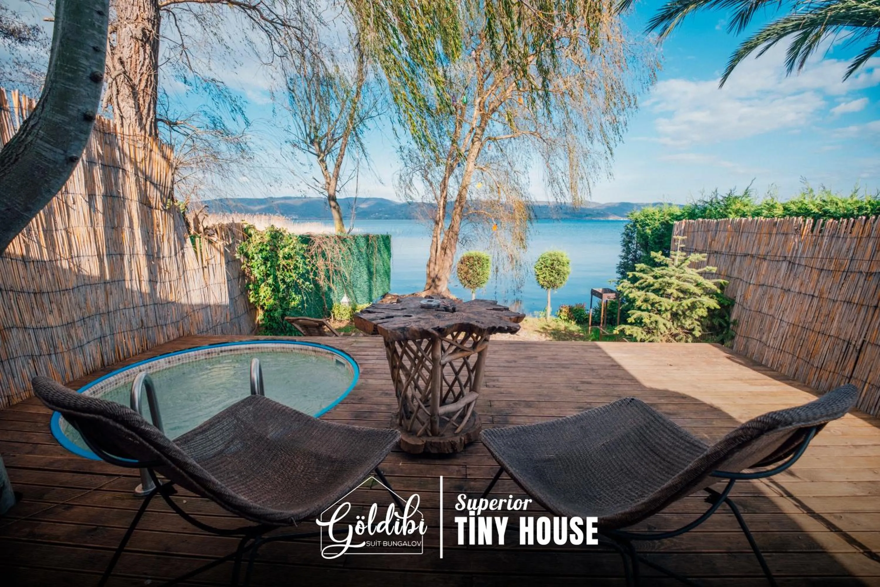 Balcony/Terrace in Sapanca Göldibi Suit Bungalov
