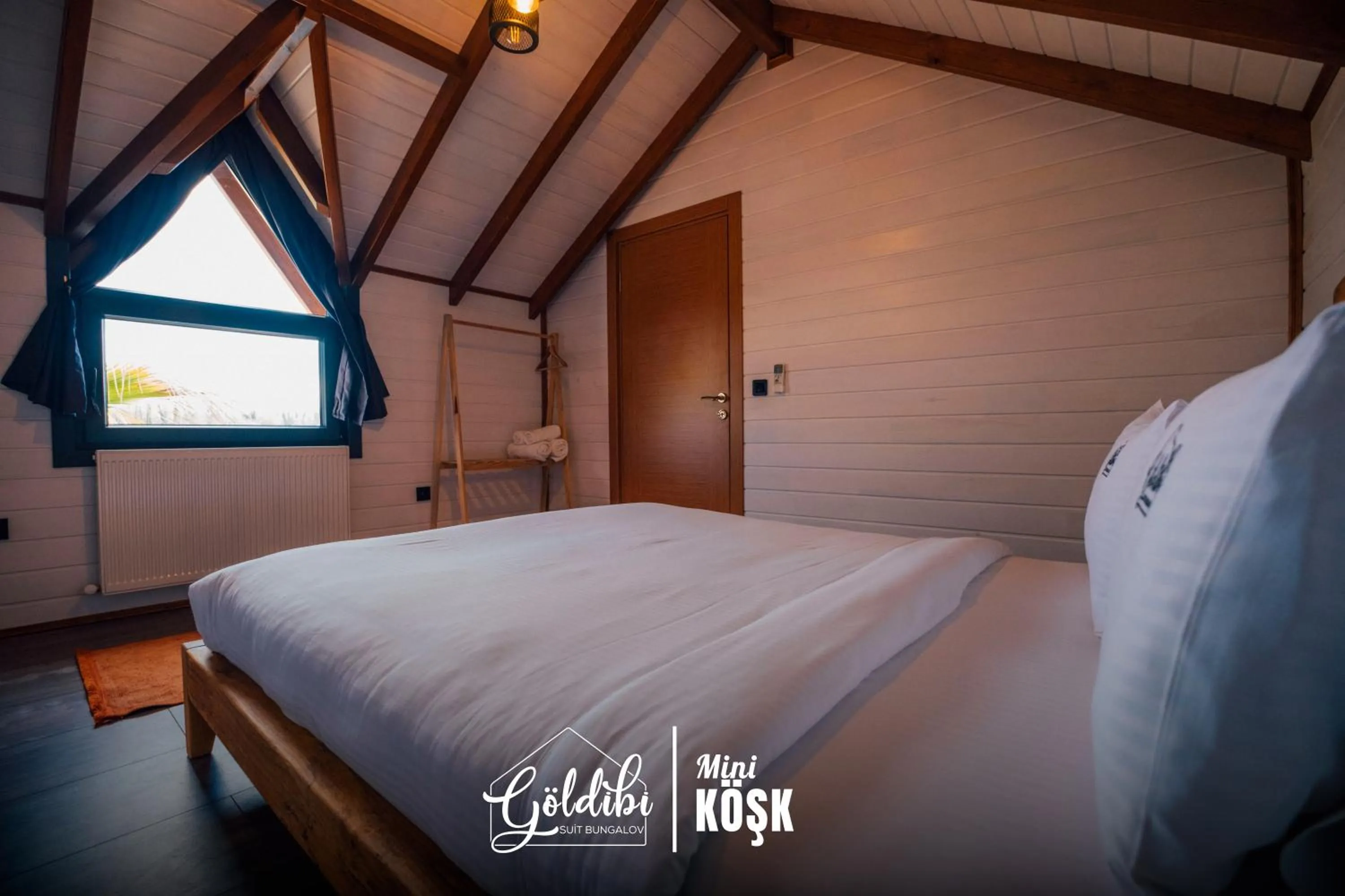 Bed in Sapanca Göldibi Suit Bungalov