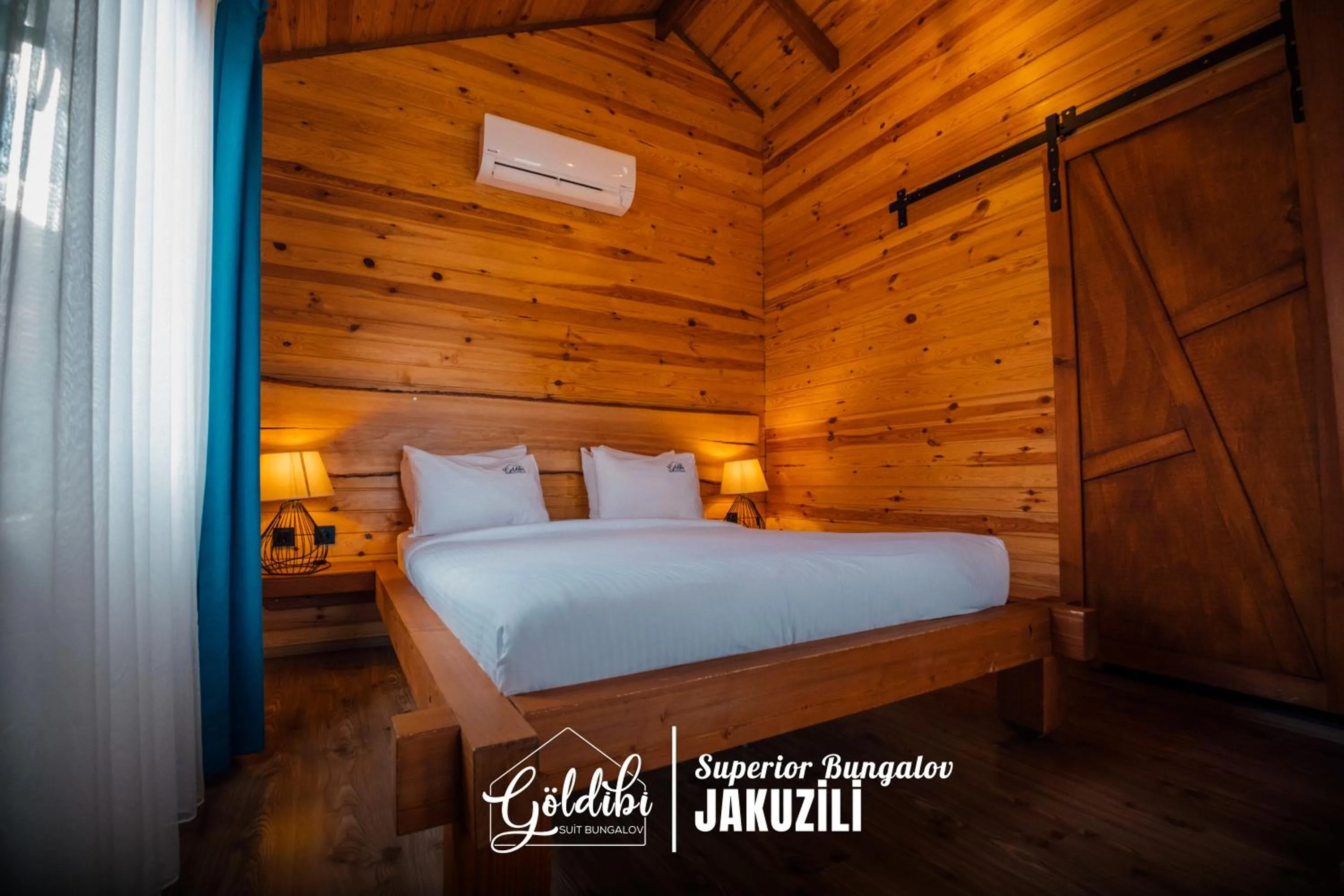 Bed in Sapanca Göldibi Suit Bungalov