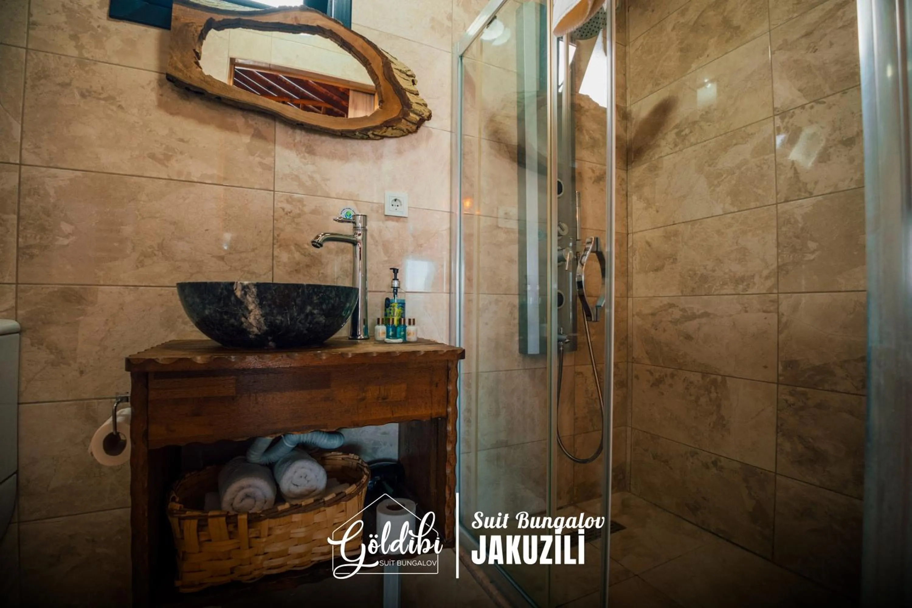 Shower in Sapanca Göldibi Suit Bungalov