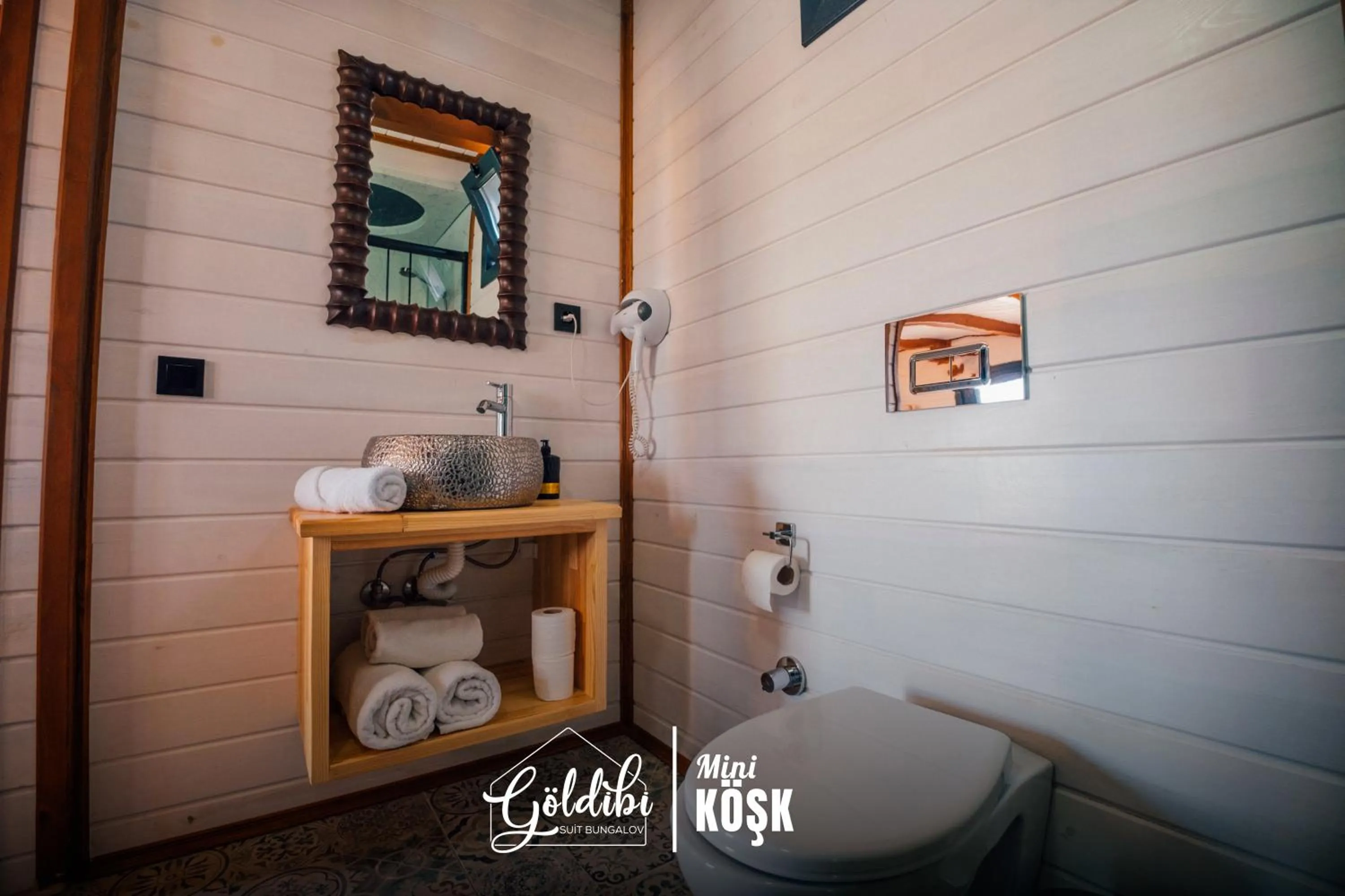 Bathroom in Sapanca Göldibi Suit Bungalov