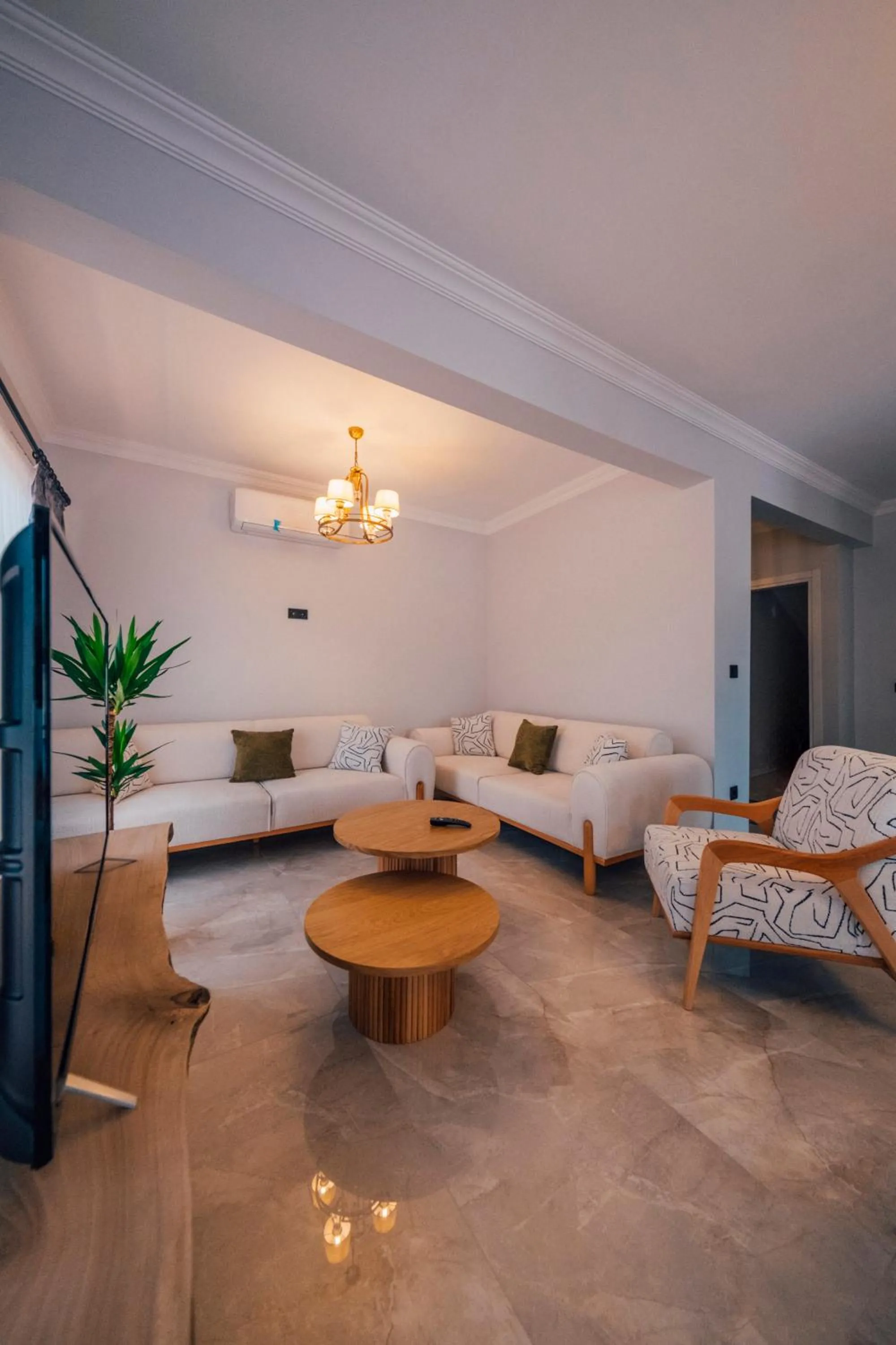 Living room in Sapanca Göldibi Suit Bungalov