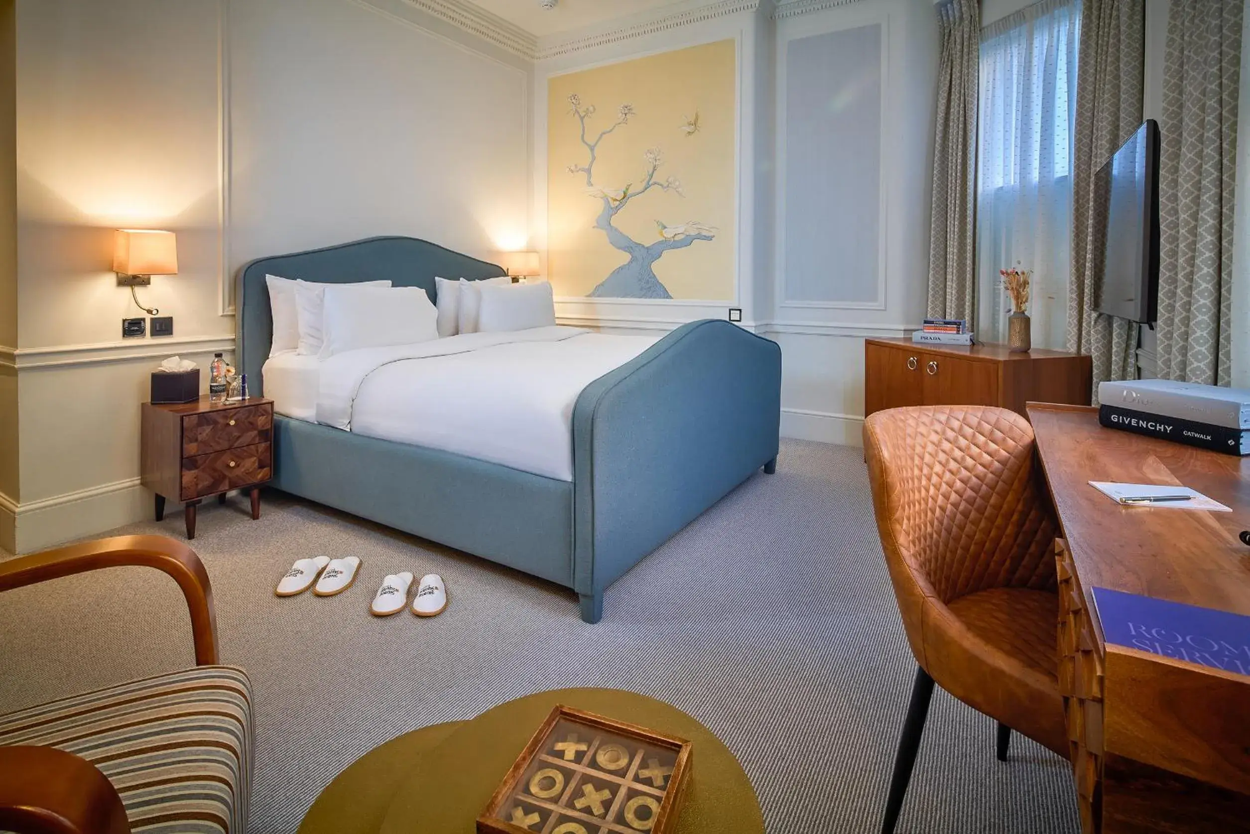 Bedroom, Bed in Sloane Square Hotel Bedroom, Bed in Sloane Square Hotel