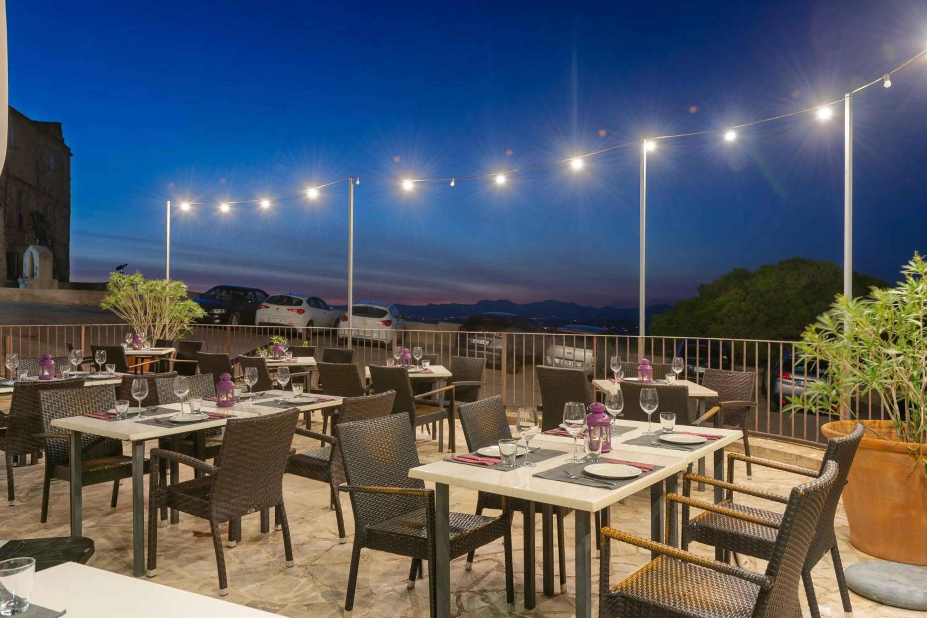 Patio in Petit Hotel Hostatgeria Sant Salvador