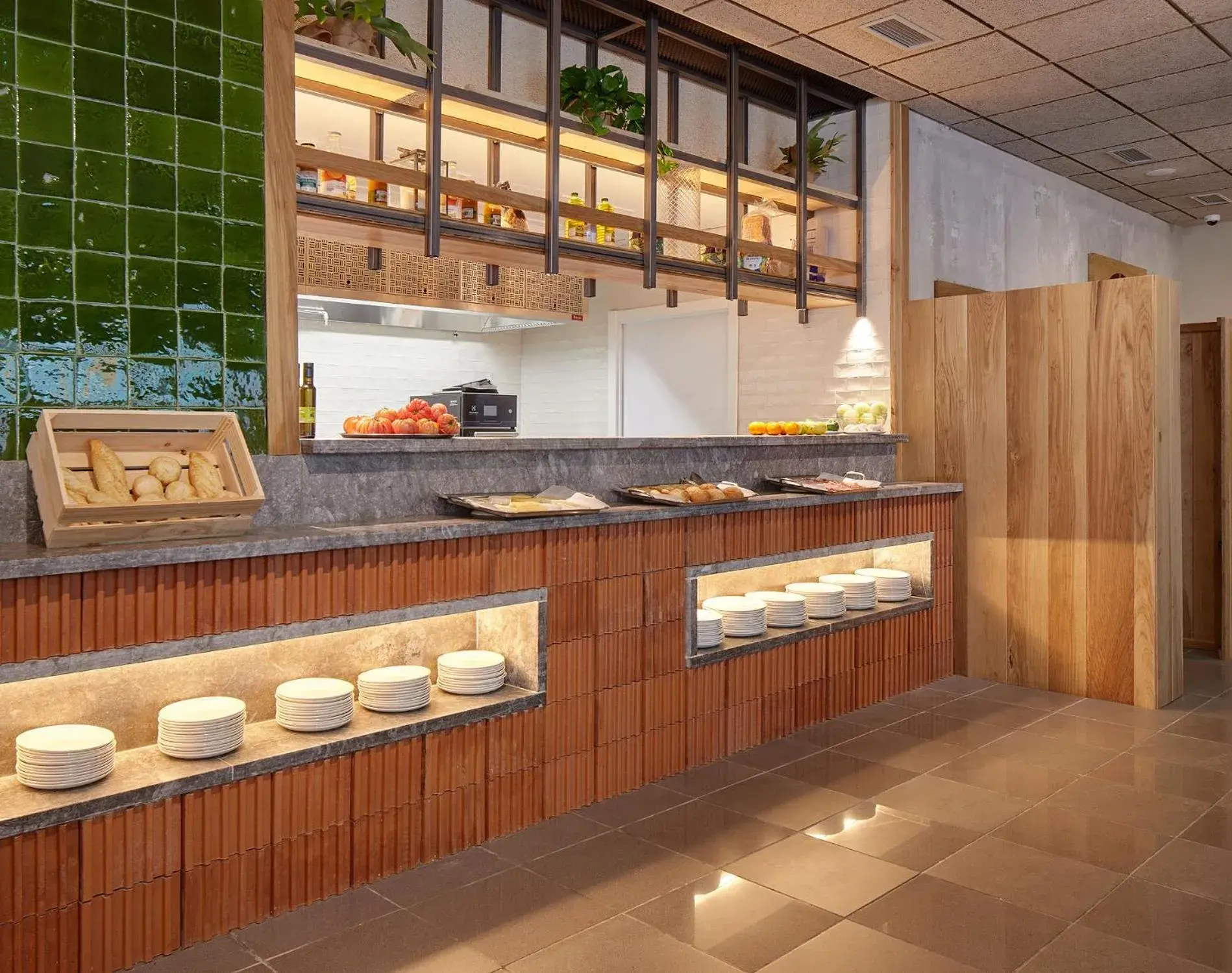 Breakfast in Hotel Sukha Breakfast in Hotel Sukha