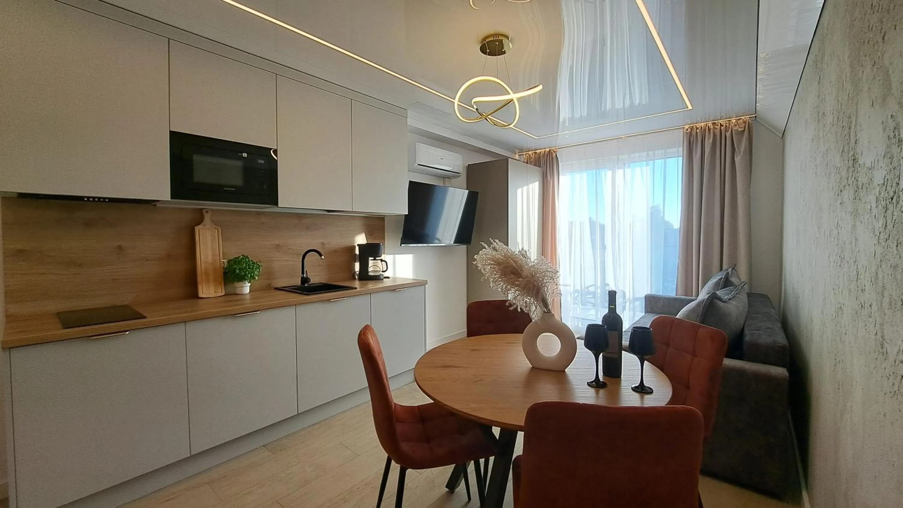 Living room in Etna Apart