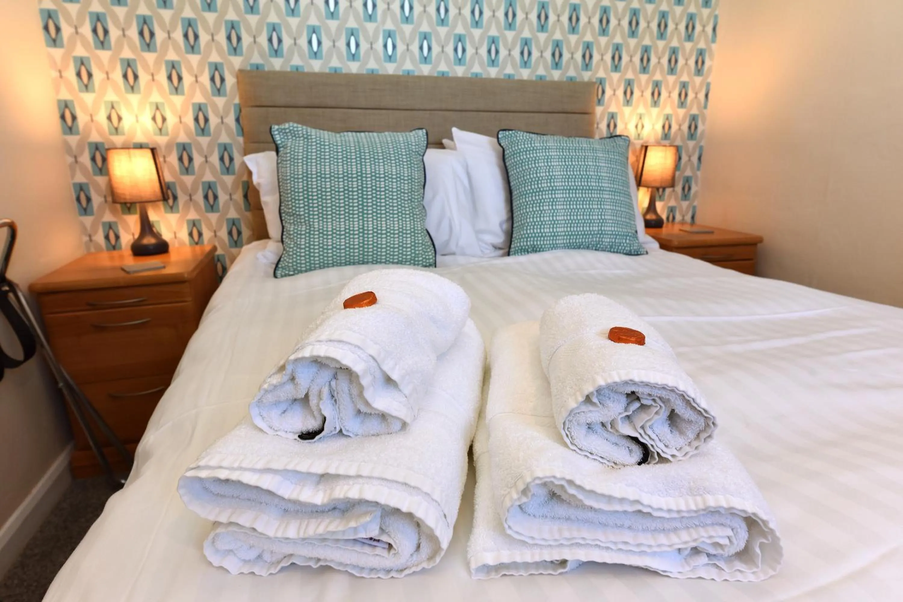 Bed in Phoenix Court Hotel