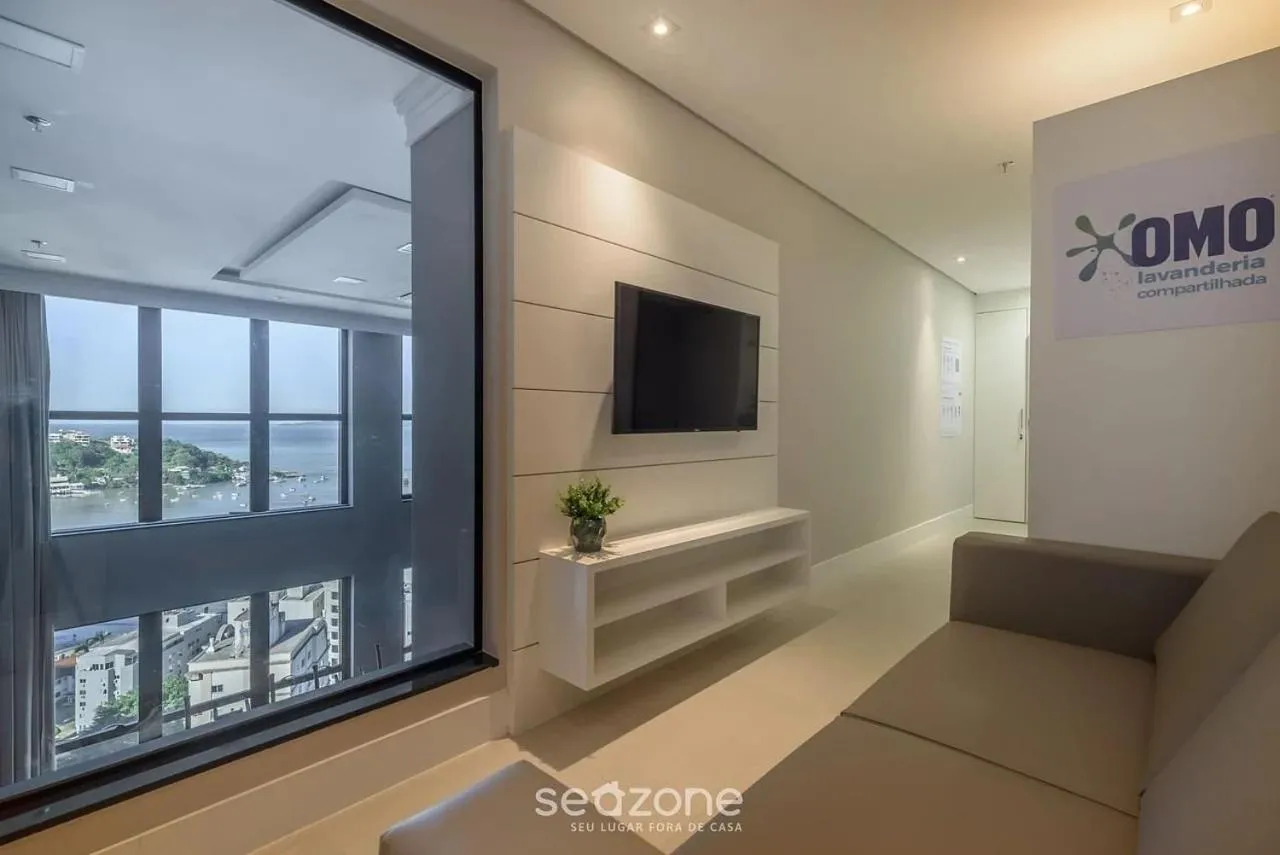 MHFA - Studios em Prédio Luxuoso com Vista Mar
