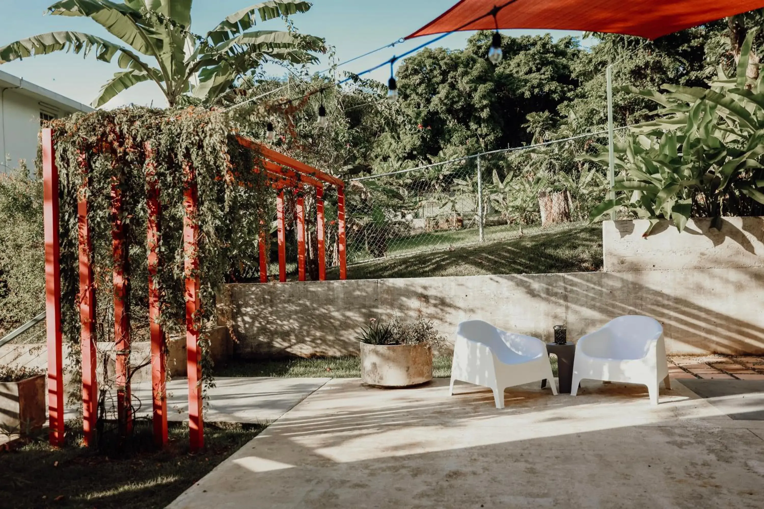 Double Room with Garden View - single occupancy in Mata e' Platano Guesthouse Double Room with Garden View - single occupancy in Mata e' Platano Guesthouse