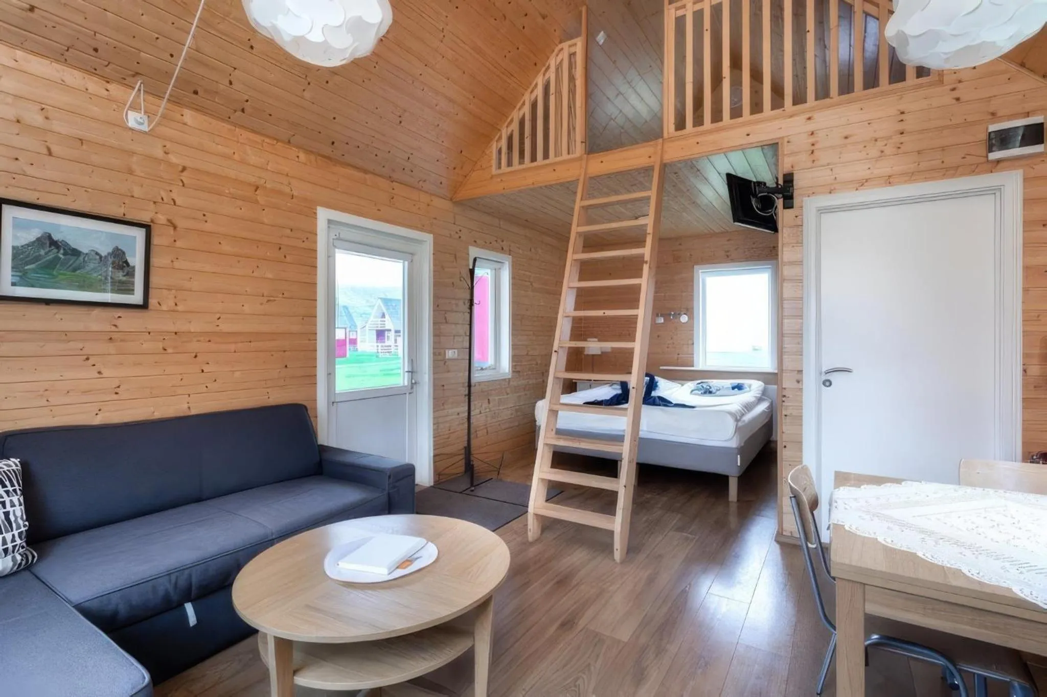 Living room in Mjoeyri Travel Holiday Homes