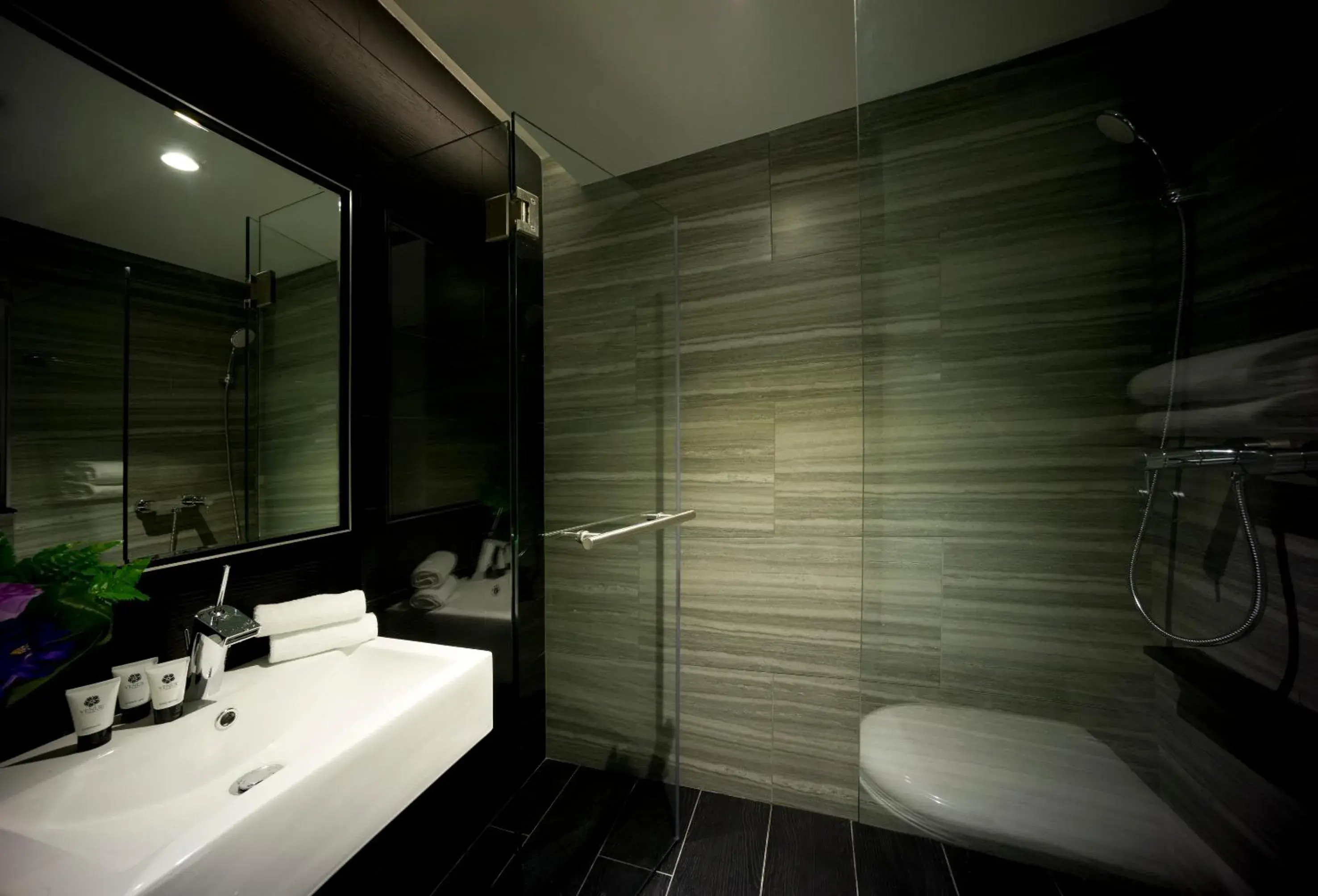 Shower in Venue Hotel The Lily Shower in Venue Hotel The Lily